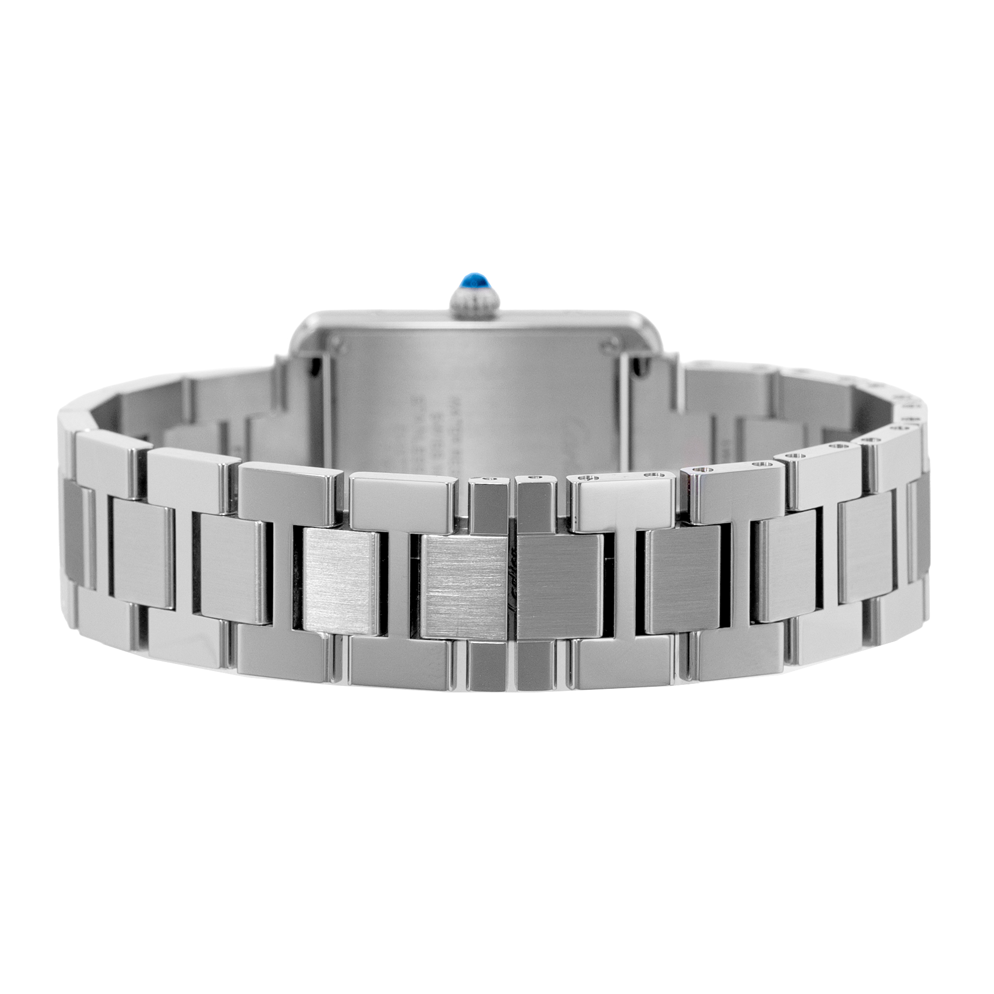 Cartier Tank Solo W5200013 3170 24mm Silver Roman Dial Steel Ladies Watch 2010 thumbnail 7