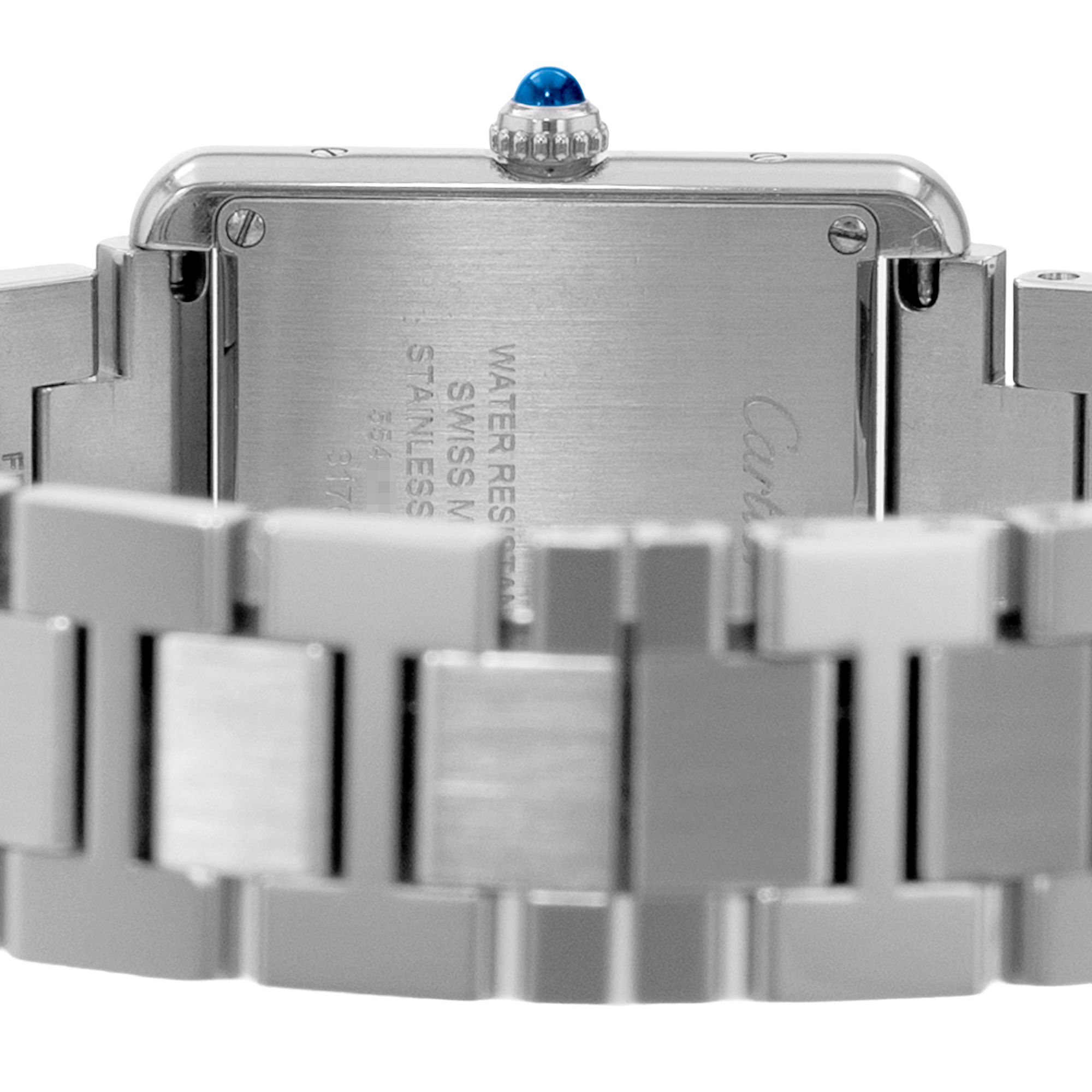 Cartier Tank Solo W5200013 3170 24mm Silver Roman Dial Steel Ladies Watch 2010 thumbnail 8