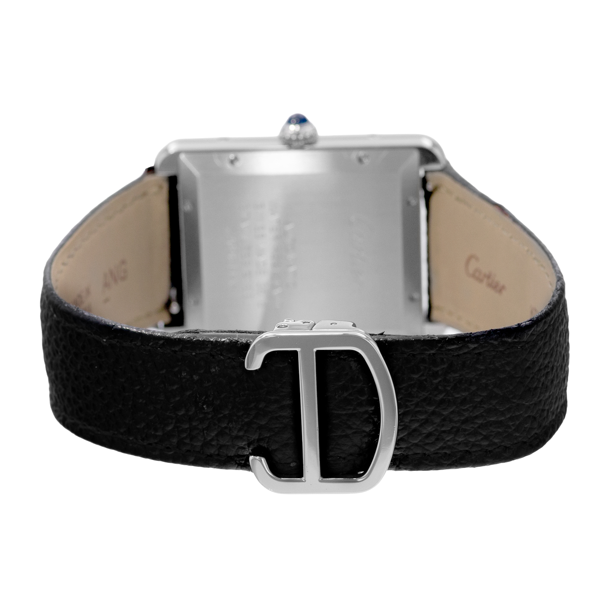 Cartier Tank Solo W5200027 3515 31mm XL Silver Roman Dial Steel Mens Watch 2015 thumbnail 7