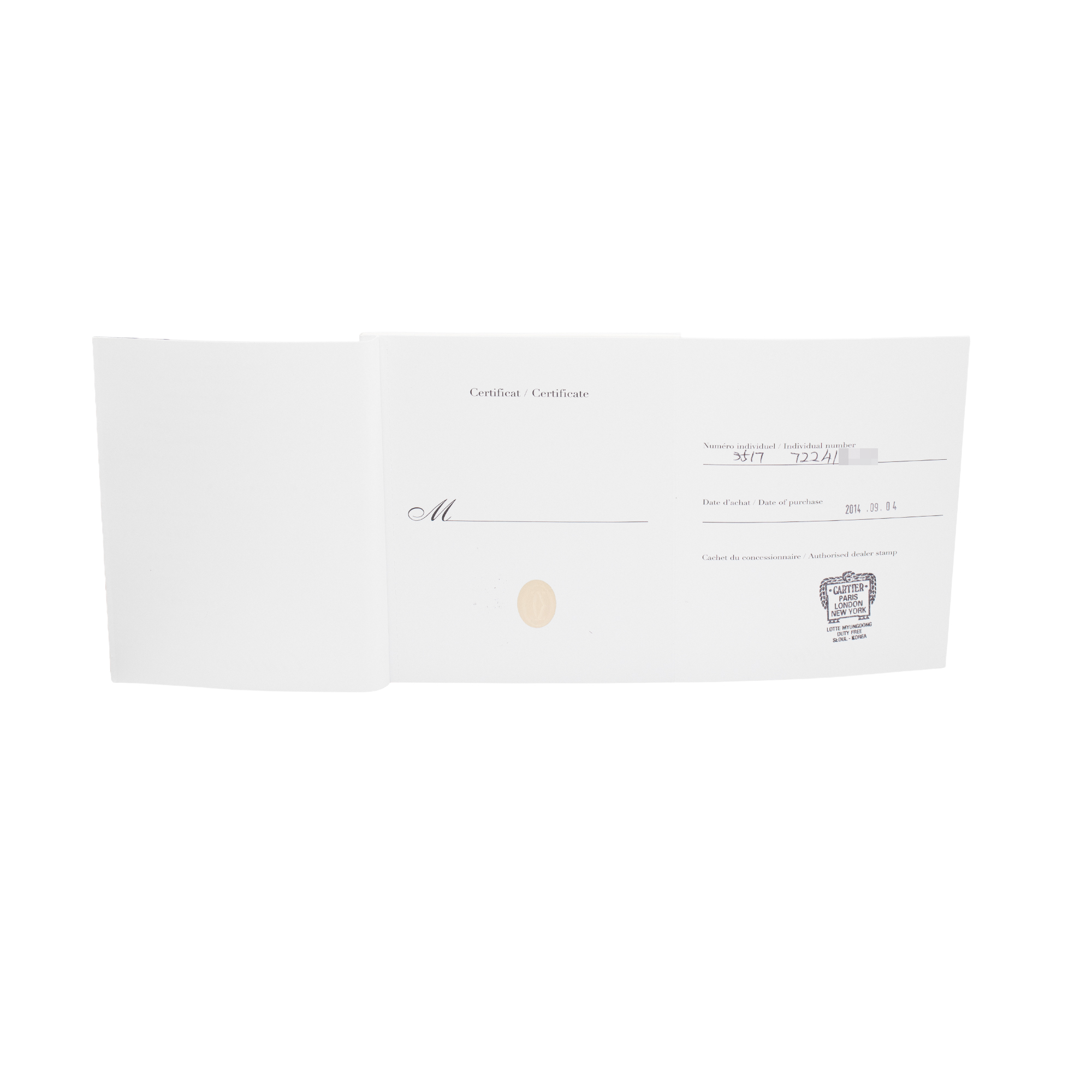 Cartier Ronde Solo de Cartier W6701010 3517 42mm Steel Mens Watch Papers 2014 thumbnail 3