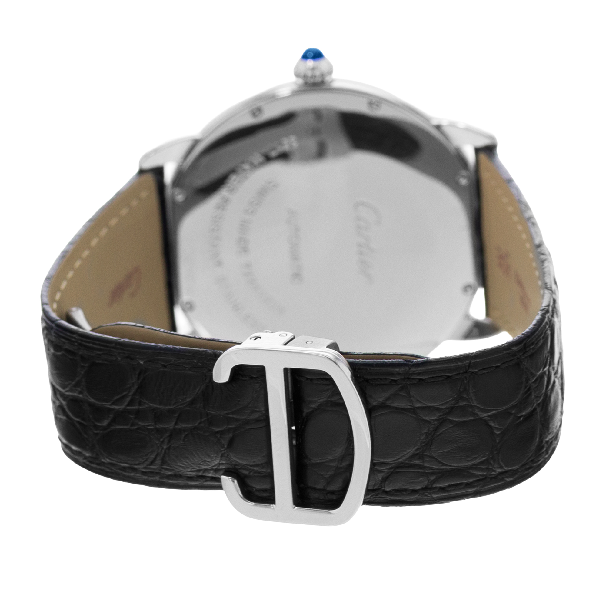 Cartier Ronde Solo de Cartier W6701010 3517 42mm Steel Mens Watch Papers 2014 thumbnail 8