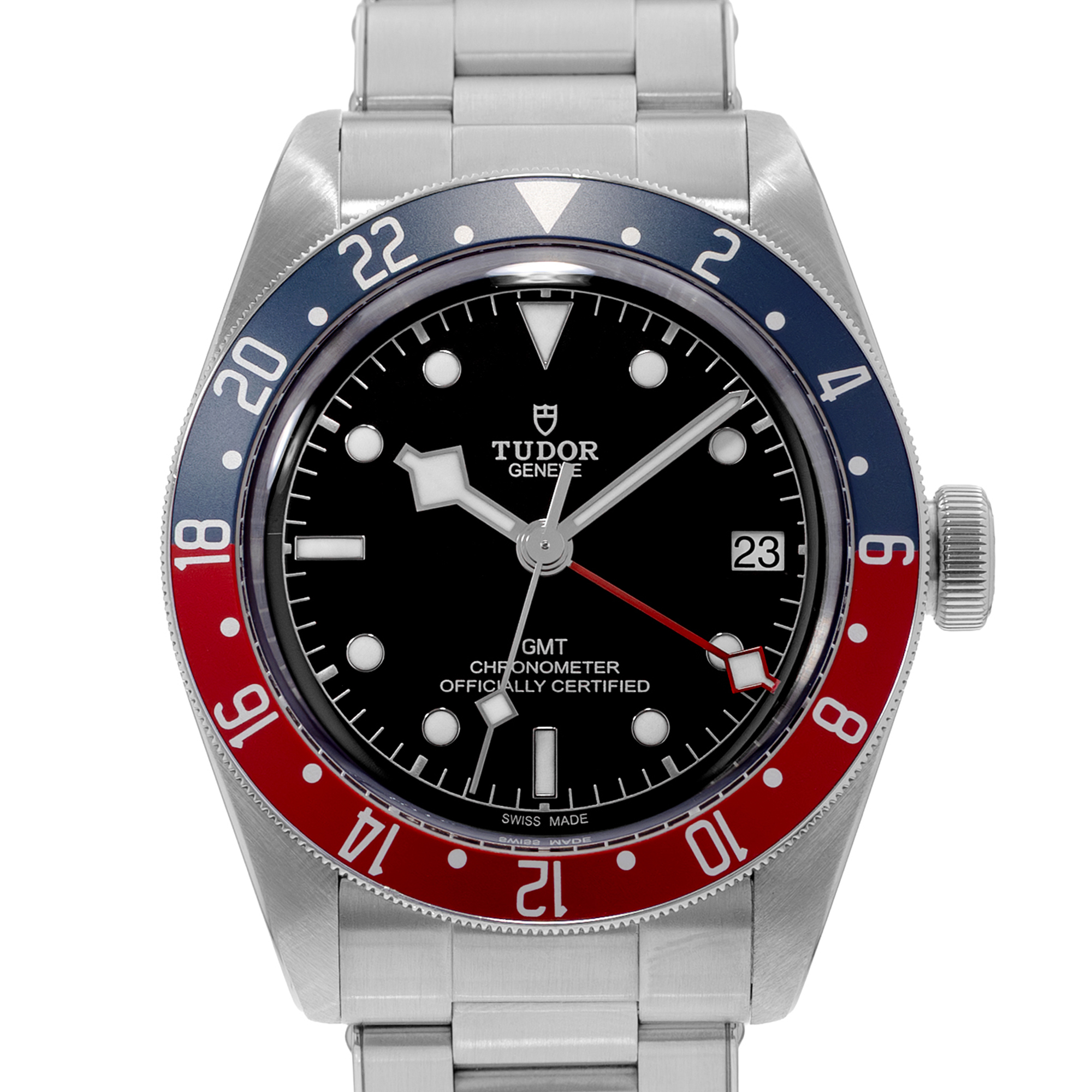 Tudor Black Bay GMT 79830RB-0001 41mm Pepsi Black Steel Mens Watch Card 2020 thumbnail 1