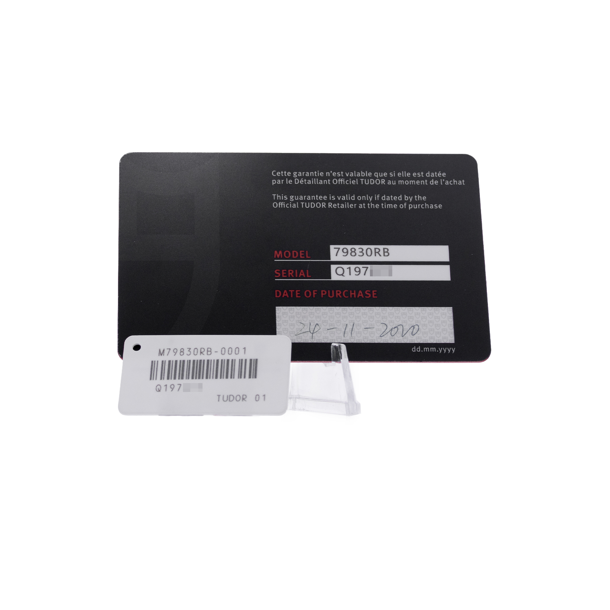 Tudor Black Bay GMT 79830RB-0001 41mm Pepsi Black Steel Mens Watch Card 2020 thumbnail 3