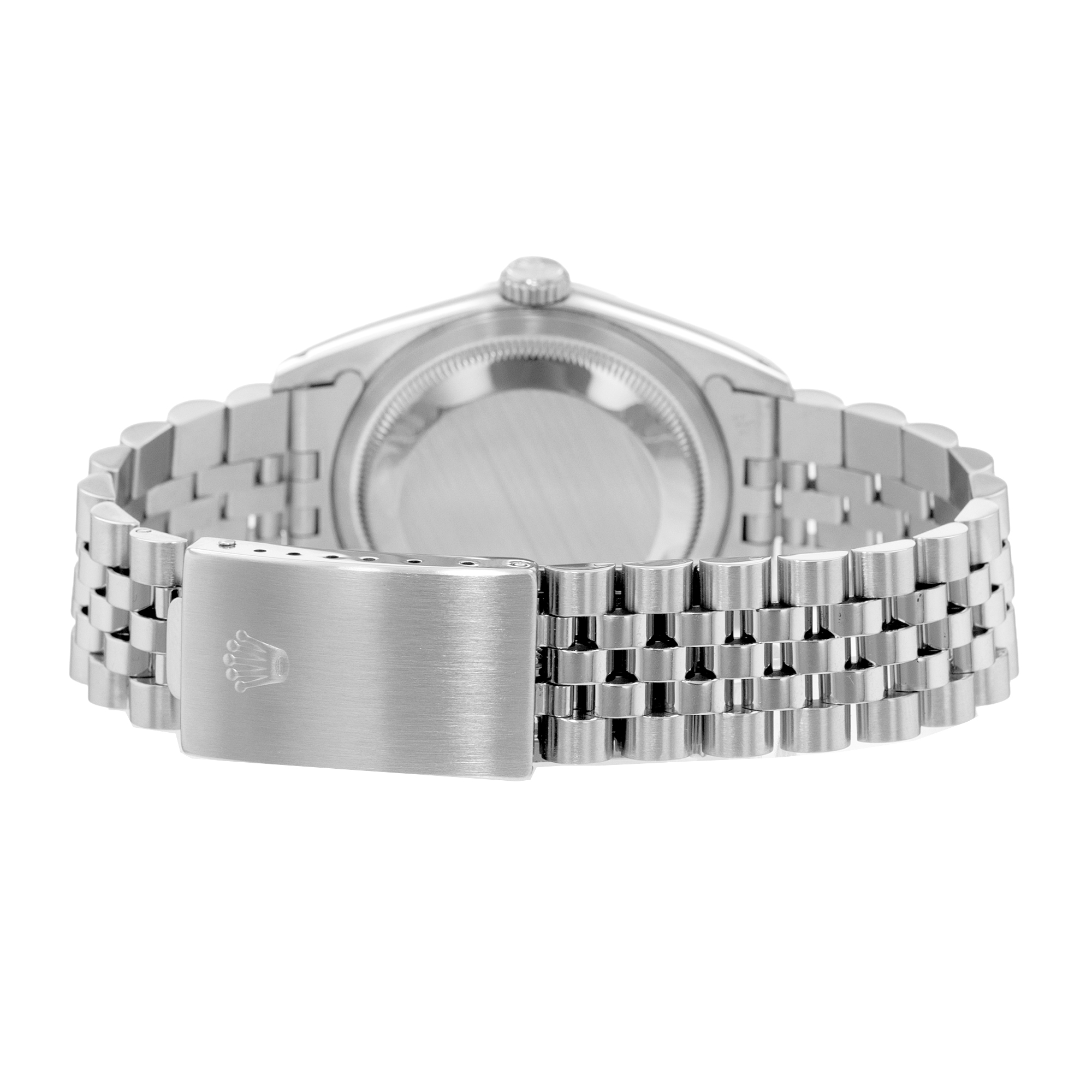 Rolex Datejust 36 16234 Blue Spider Vignette Diamond Steel 18k White Gold Watch thumbnail 7