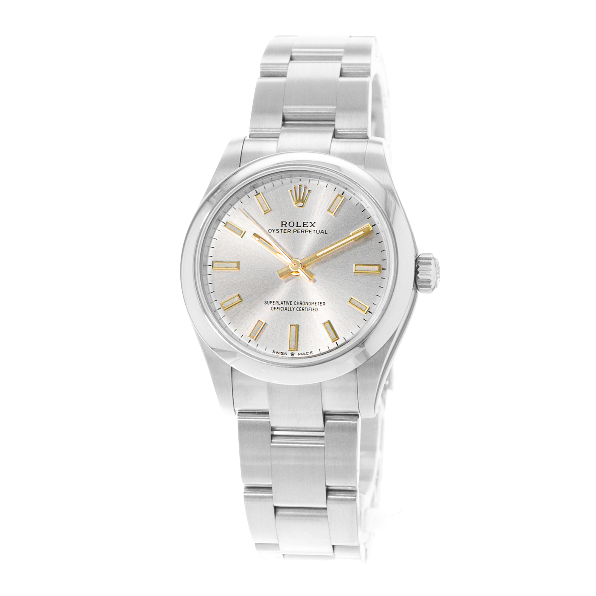 Rolex Oyster Perpetual 31 277200 Silver Index Dial Steel Ladies Watch Card 2020 thumbnail 4