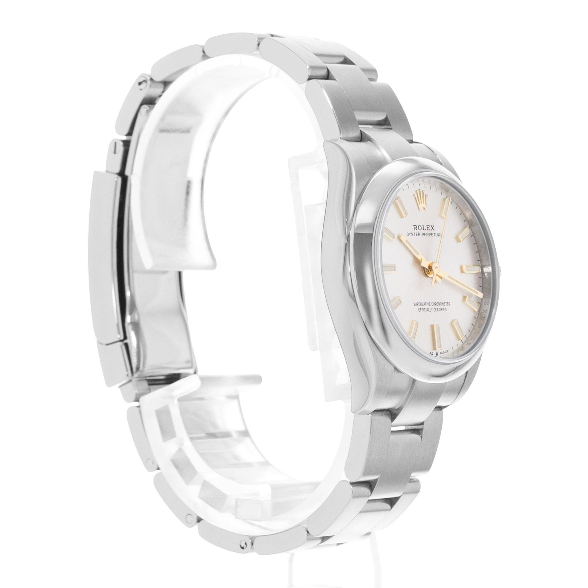 Rolex Oyster Perpetual 31 277200 Silver Index Dial Steel Ladies Watch Card 2020 thumbnail 6