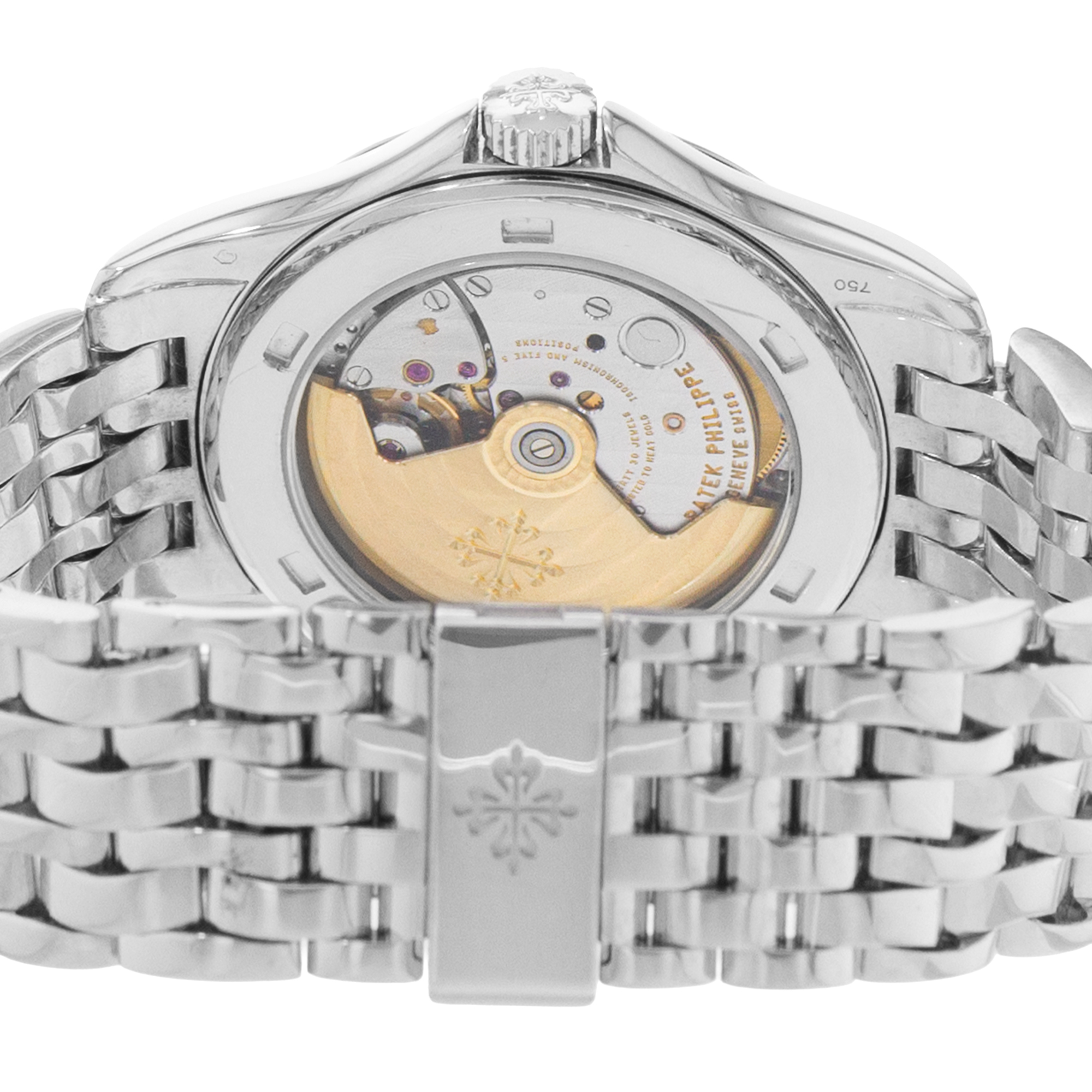 Patek Philippe Calatrava 5107G-001 Silver Dial 18K White Gold Mens Watch 2004 thumbnail 8