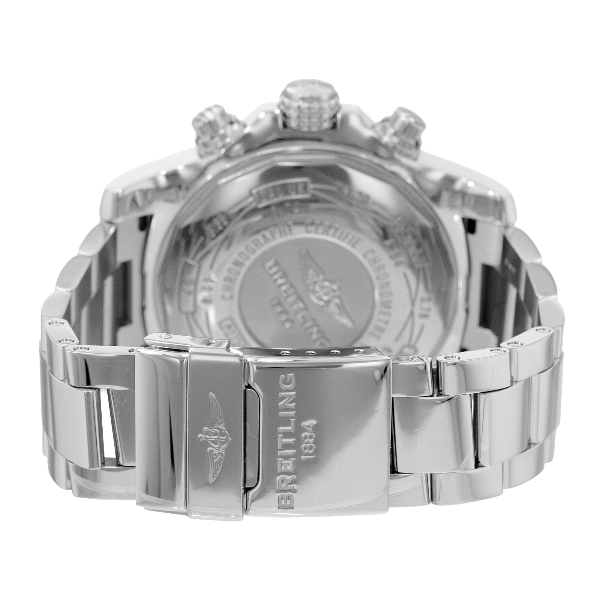 Breitling Super Avenger II A13371 48mm Silver Dial Steel Mens Watch Box 2016 thumbnail 7