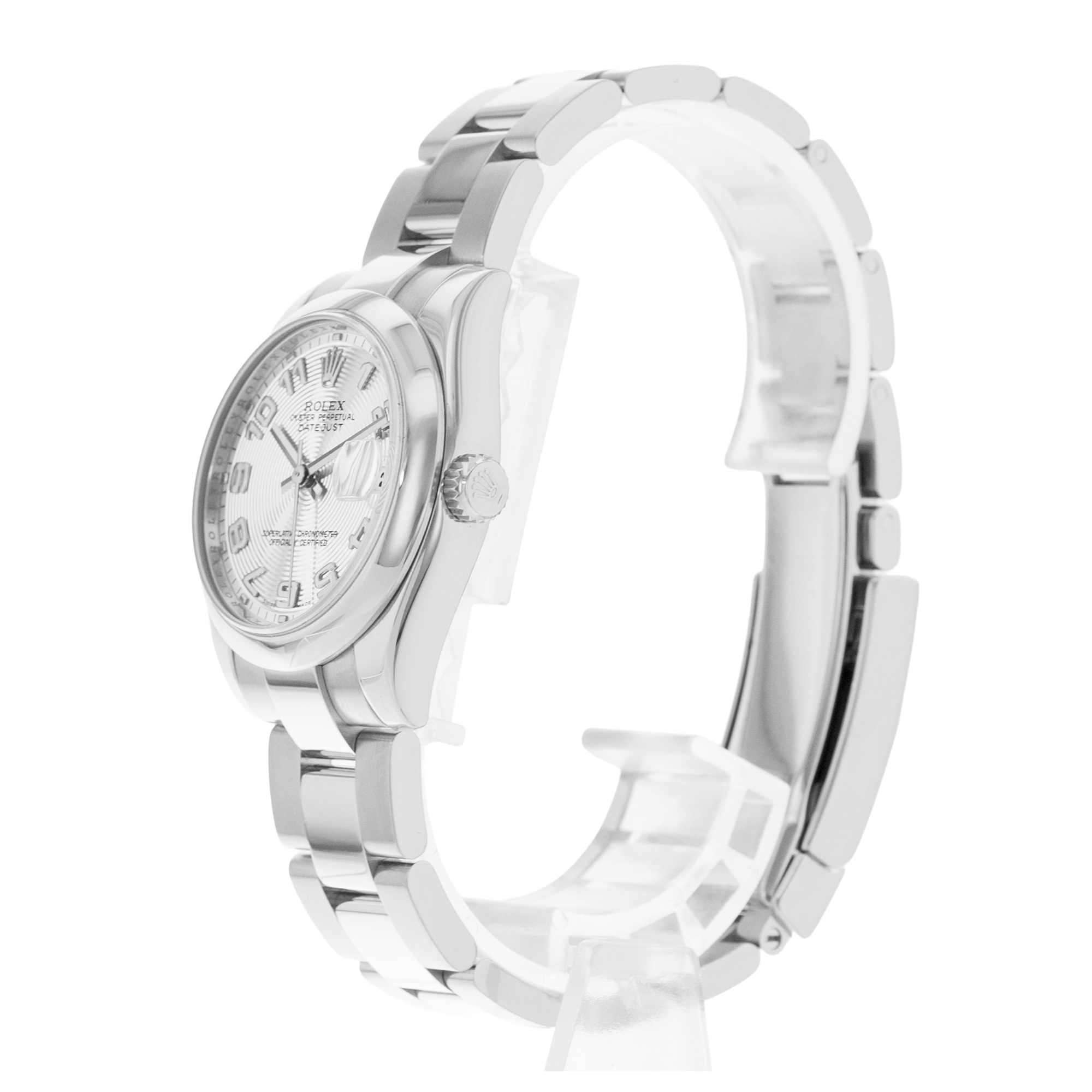 Rolex Datejust 31 178240 Silver Concentric Dial Steel Ladies Watch Card 2013 thumbnail 5
