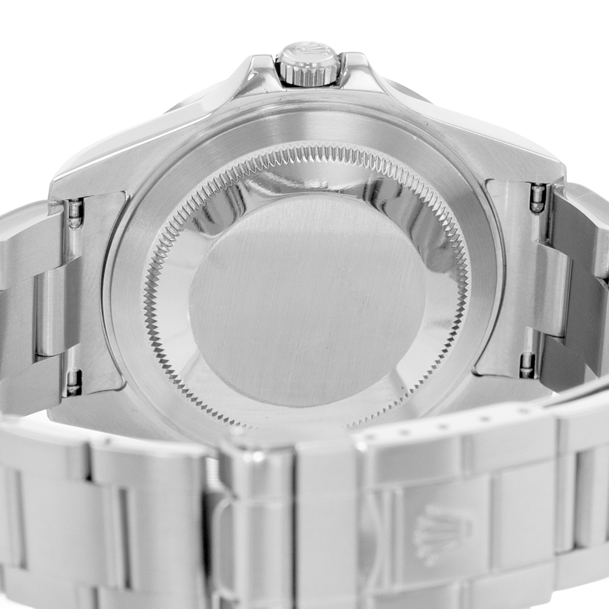 Rolex Explorer II 16570 40mm Black GMT Steel Oyster Mens Watch Papers 2004 thumbnail 9