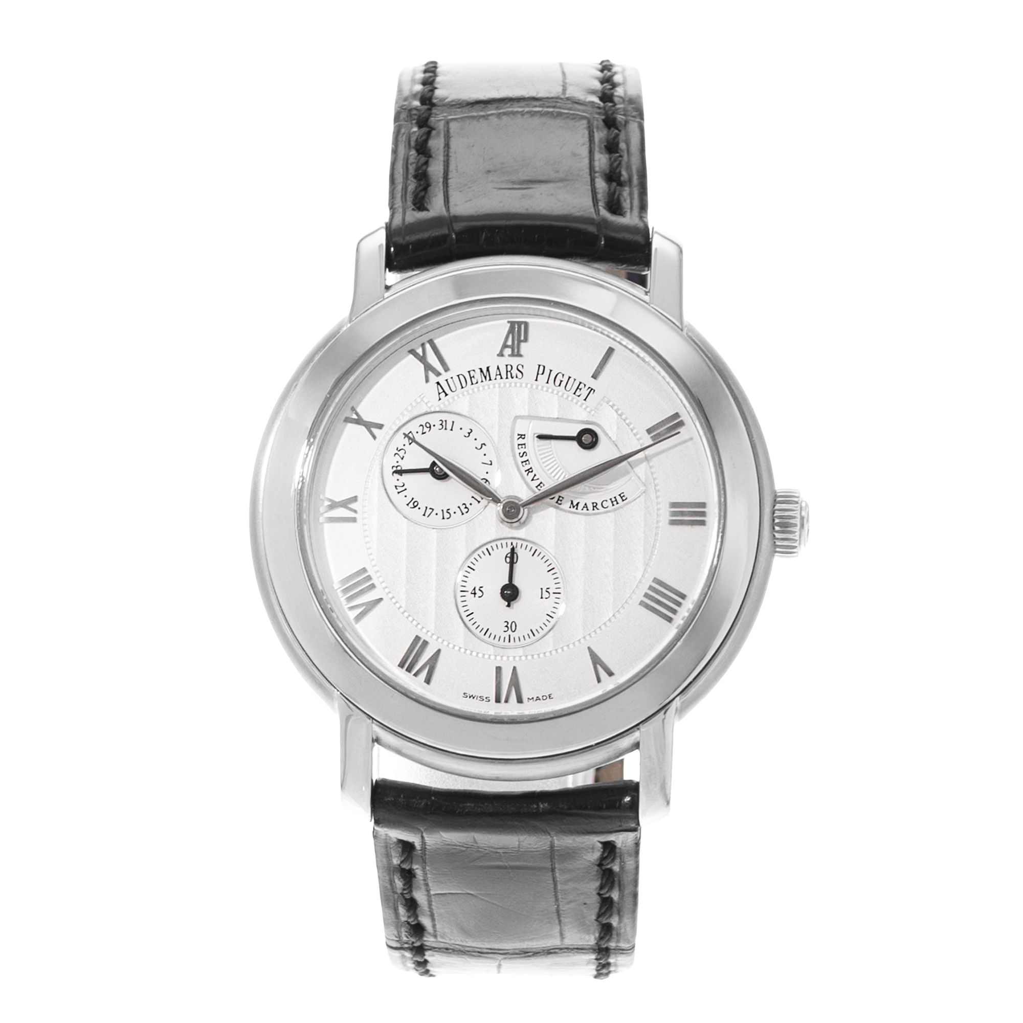 Audemars Piguet Jules Audemars 25955BC 36mm Silver Dial 18k White Gold Watch thumbnail 2