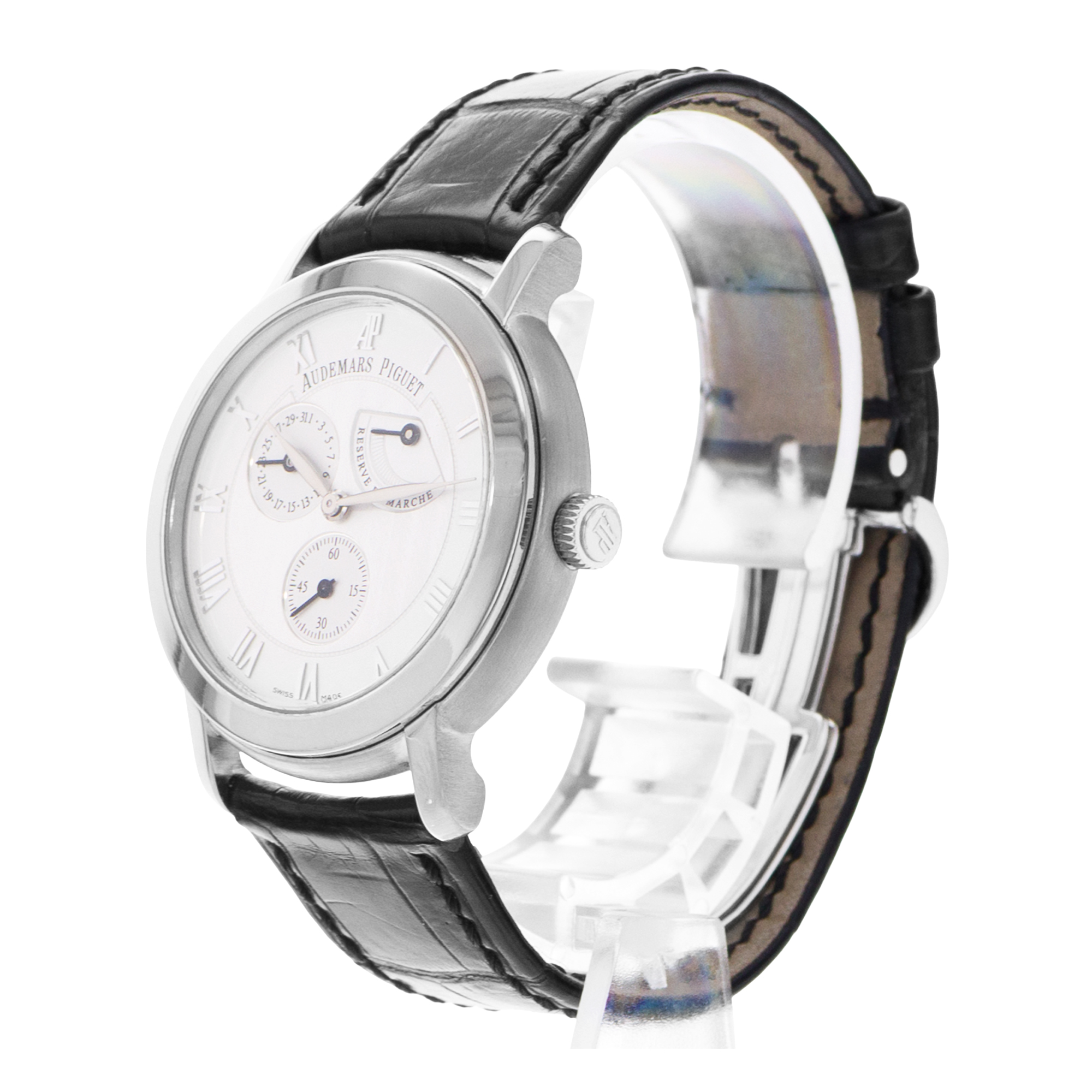 Audemars Piguet Jules Audemars 25955BC 36mm Silver Dial 18k White Gold Watch thumbnail 5