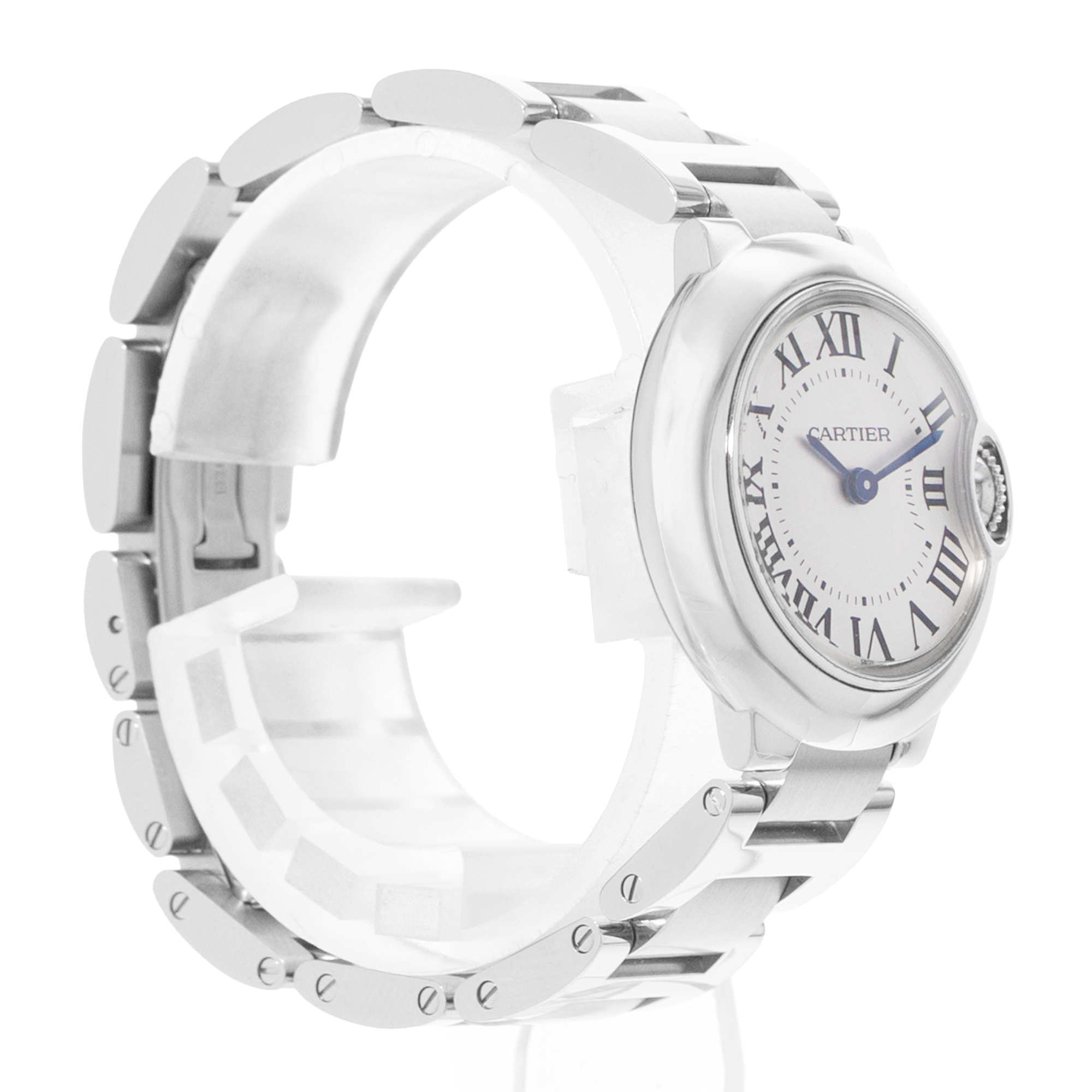 Cartier Ballon Bleu 28mm W69010Z4 3009 Silver Dial Steel Ladies Watch Papers thumbnail 6