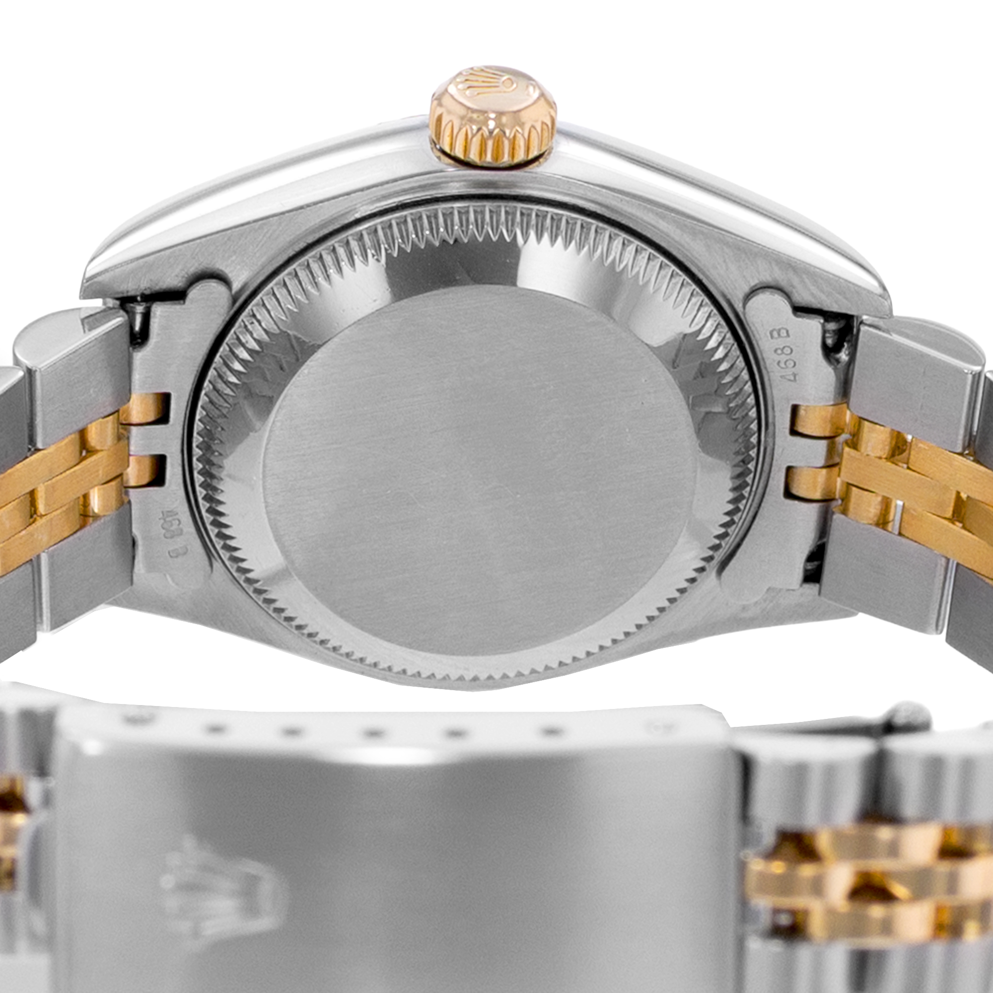 Rolex Datejust 26 79173 Diamond Jubilee Steel 18k Yellow Gold Ladies Watch 2000 thumbnail 8