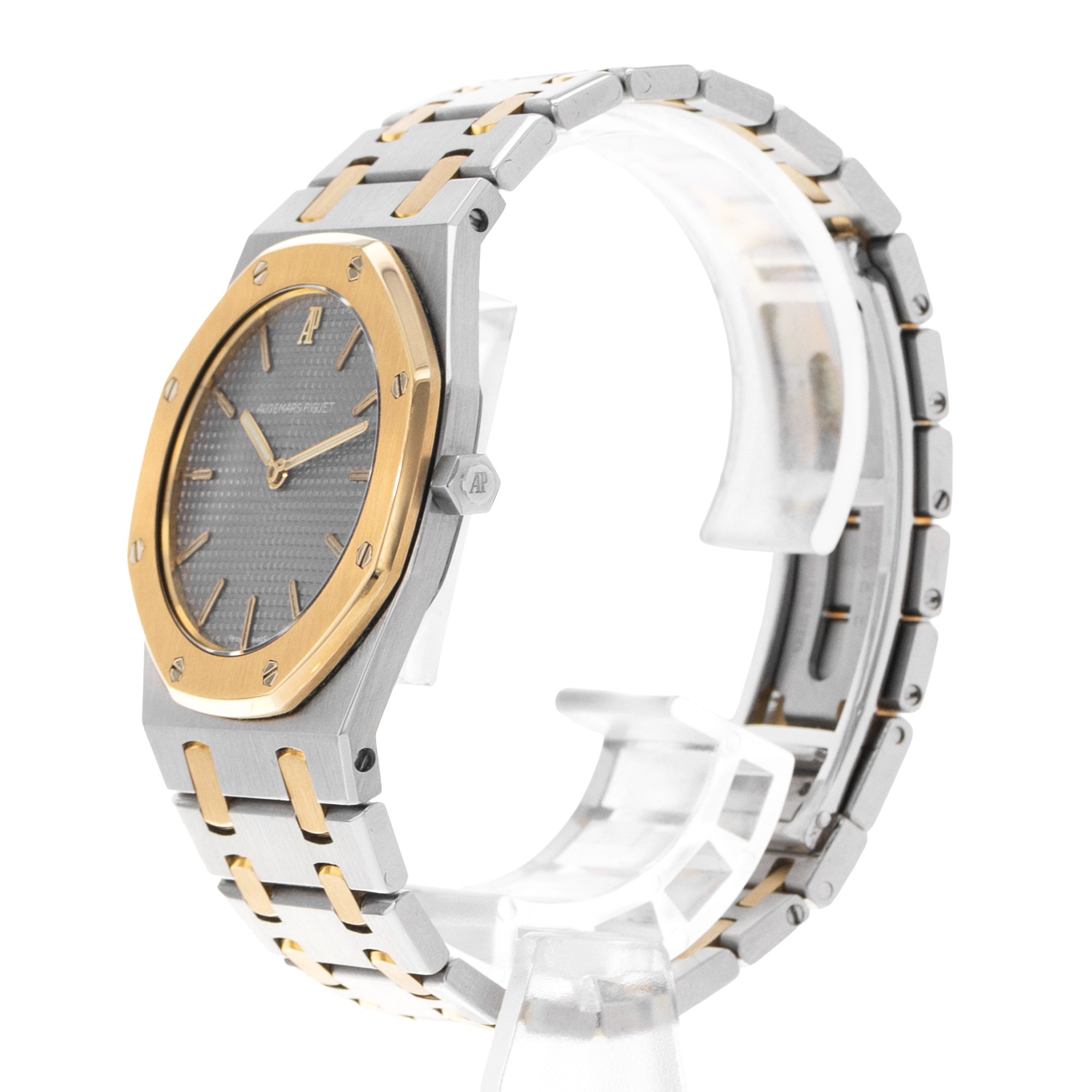 Audemars Piguet Royal Oak 56303SA 33mm Vintage Grey Steel 18k Yellow Gold Watch thumbnail 4