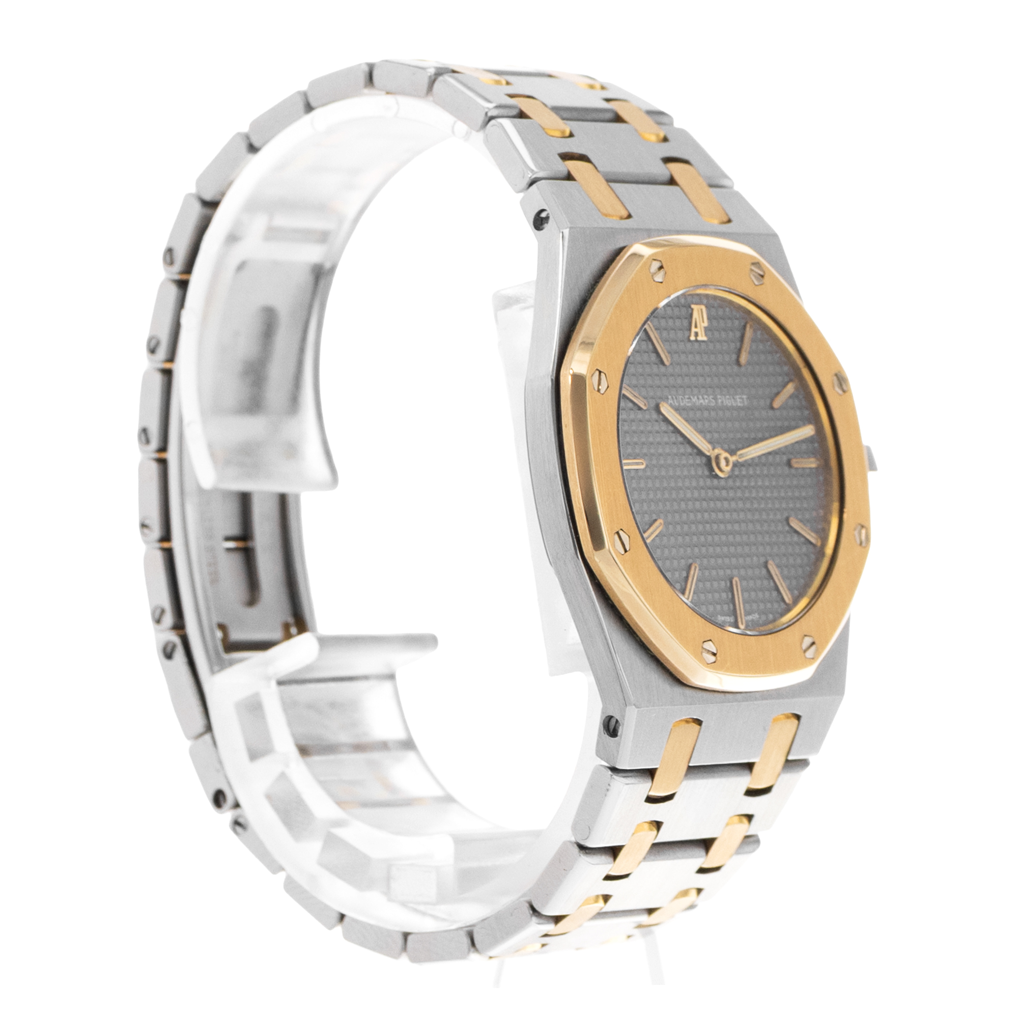 Audemars Piguet Royal Oak 56303SA 33mm Vintage Grey Steel 18k Yellow Gold Watch thumbnail 5