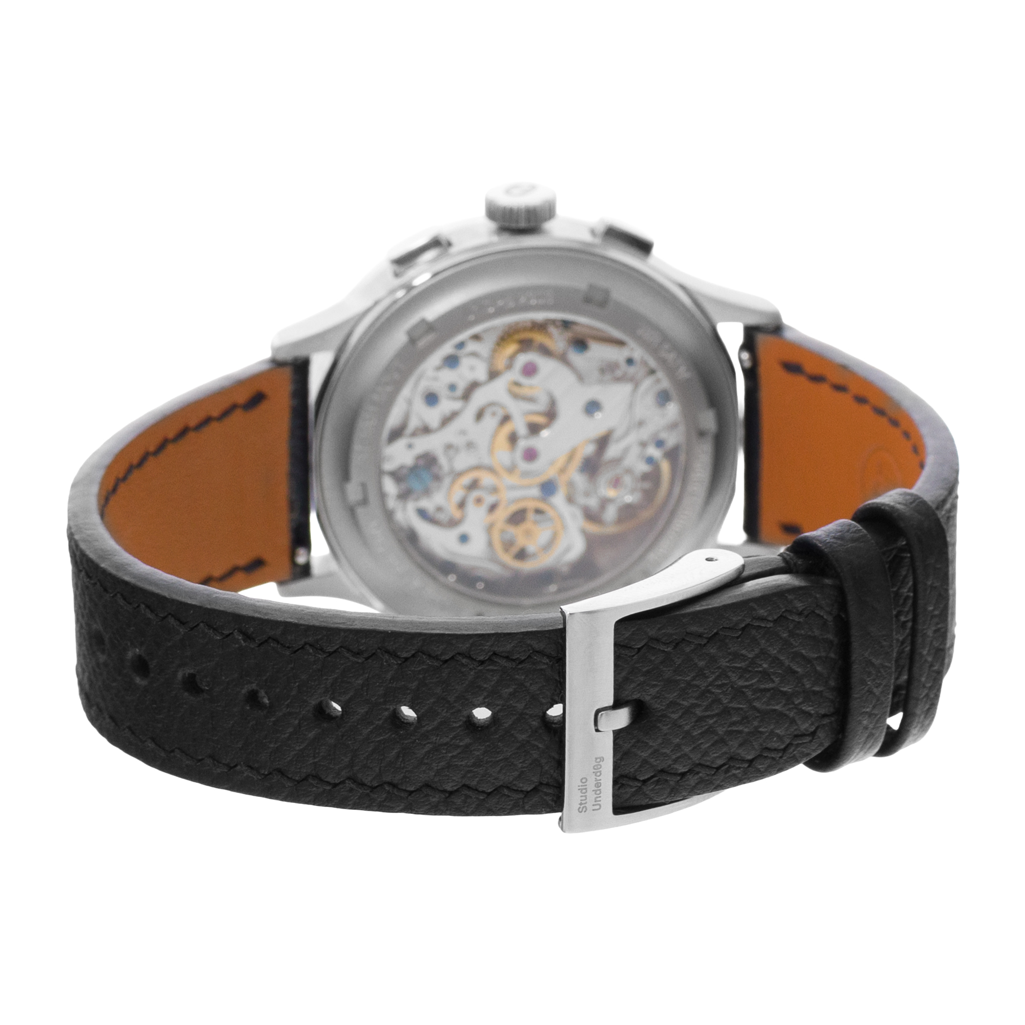 Studio Underd0g Go0fy Panda ST-1901B 38mm Panda Steel Chronograph Mens Watch Box thumbnail 7