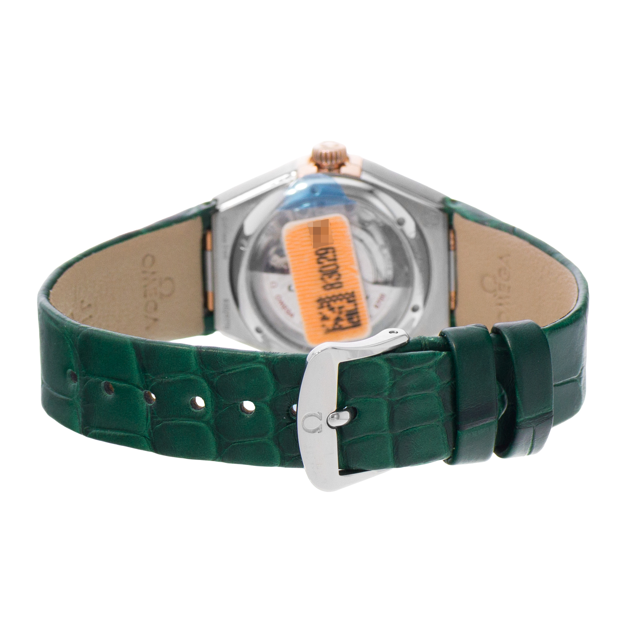 Omega Constellation 131.23.29.20.99.001 29mm Green Diamond Steel 18k Rose Gold thumbnail 8