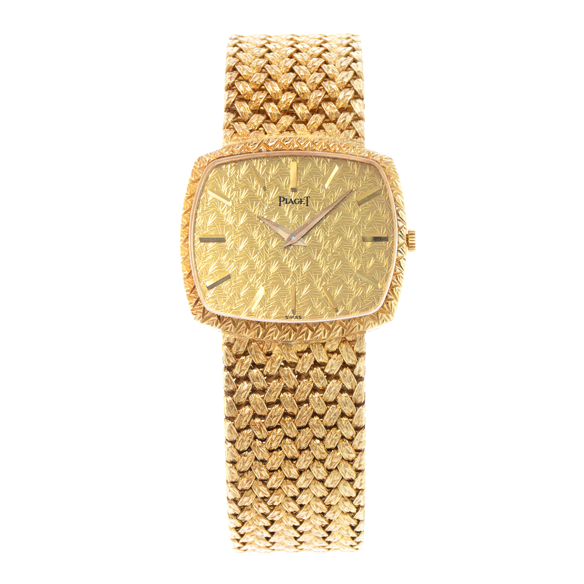 Piaget Dancer 9731D2 30mm Vintage Champagne Dial Yellow Gold Ladies Watch thumbnail 2