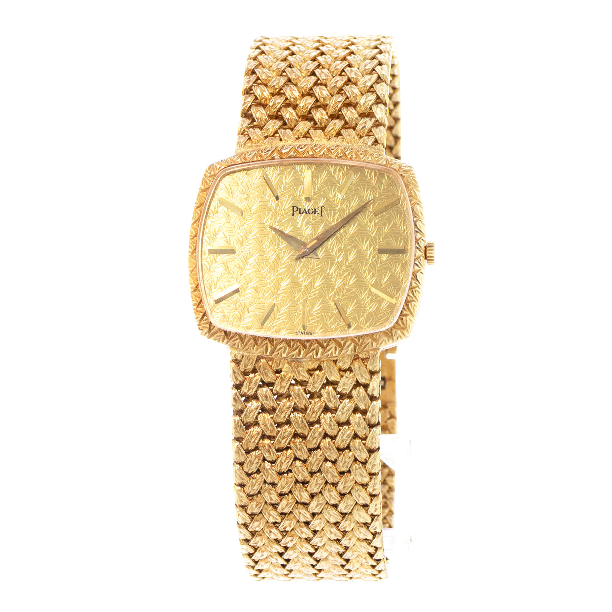 Piaget Dancer 9731D2 30mm Vintage Champagne Dial Yellow Gold Ladies Watch thumbnail 3