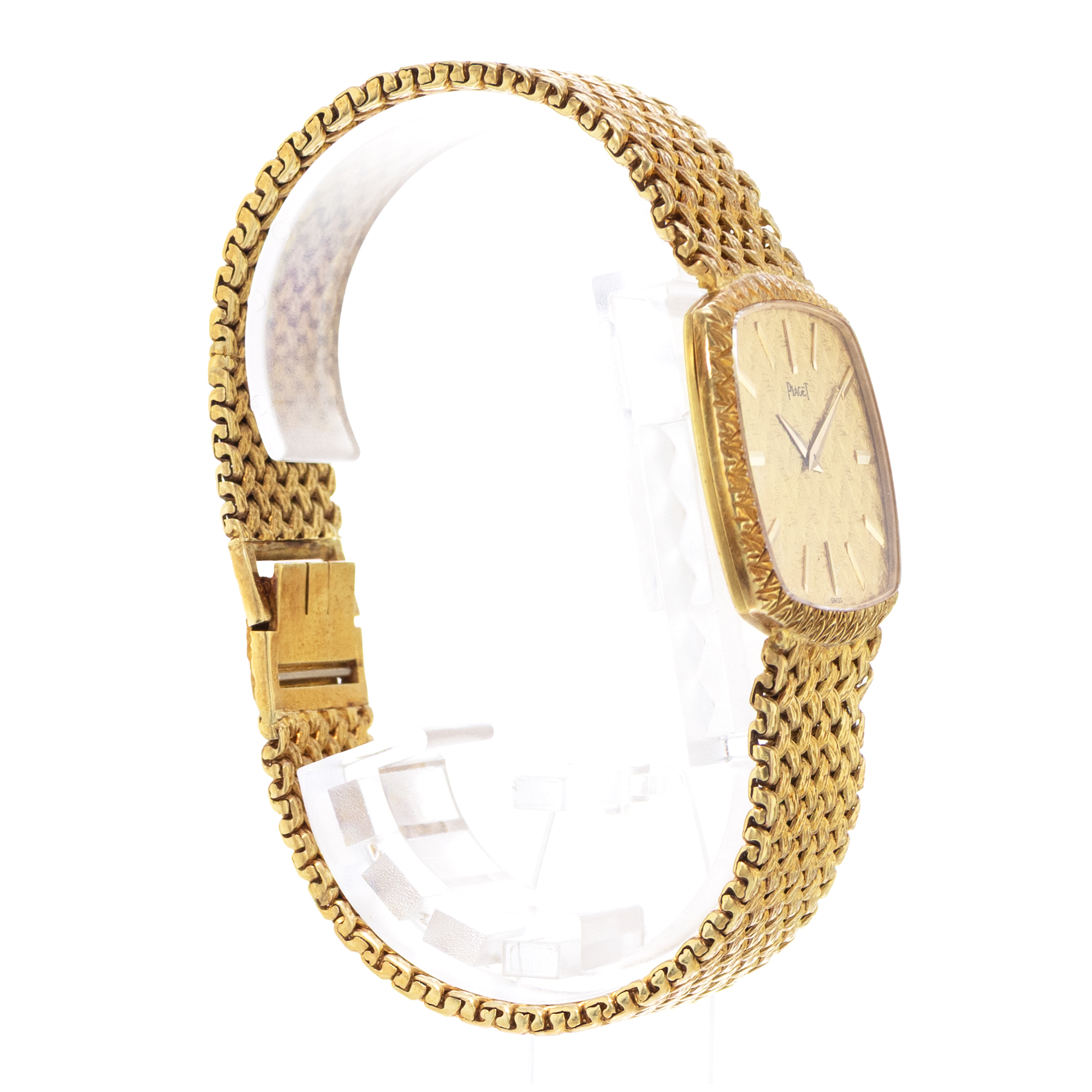 Piaget Dancer 9731D2 30mm Vintage Champagne Dial Yellow Gold Ladies Watch thumbnail 5