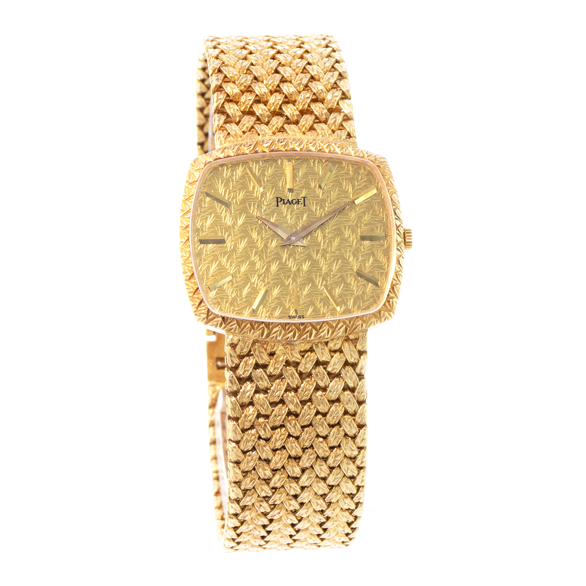 Piaget Dancer 9731D2 30mm Vintage Champagne Dial Yellow Gold Ladies Watch thumbnail 6