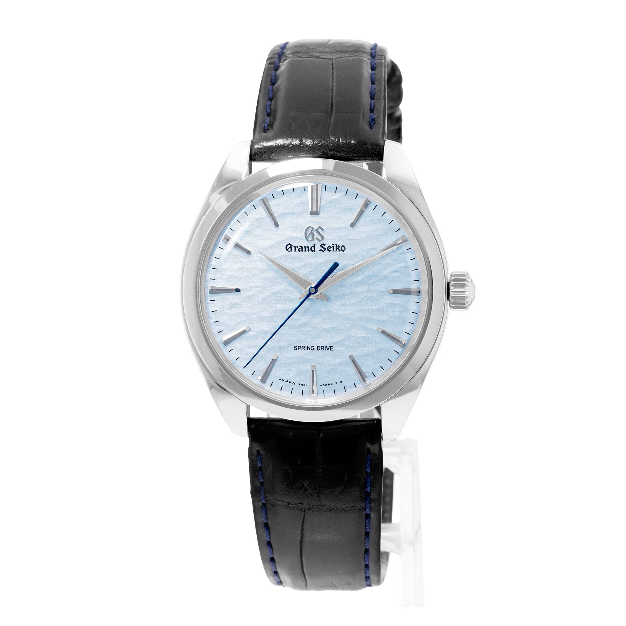 Grand Seiko Elegance Collection SBGY007 38mm Omiwatari Blue Steel Mens Watch thumbnail 3