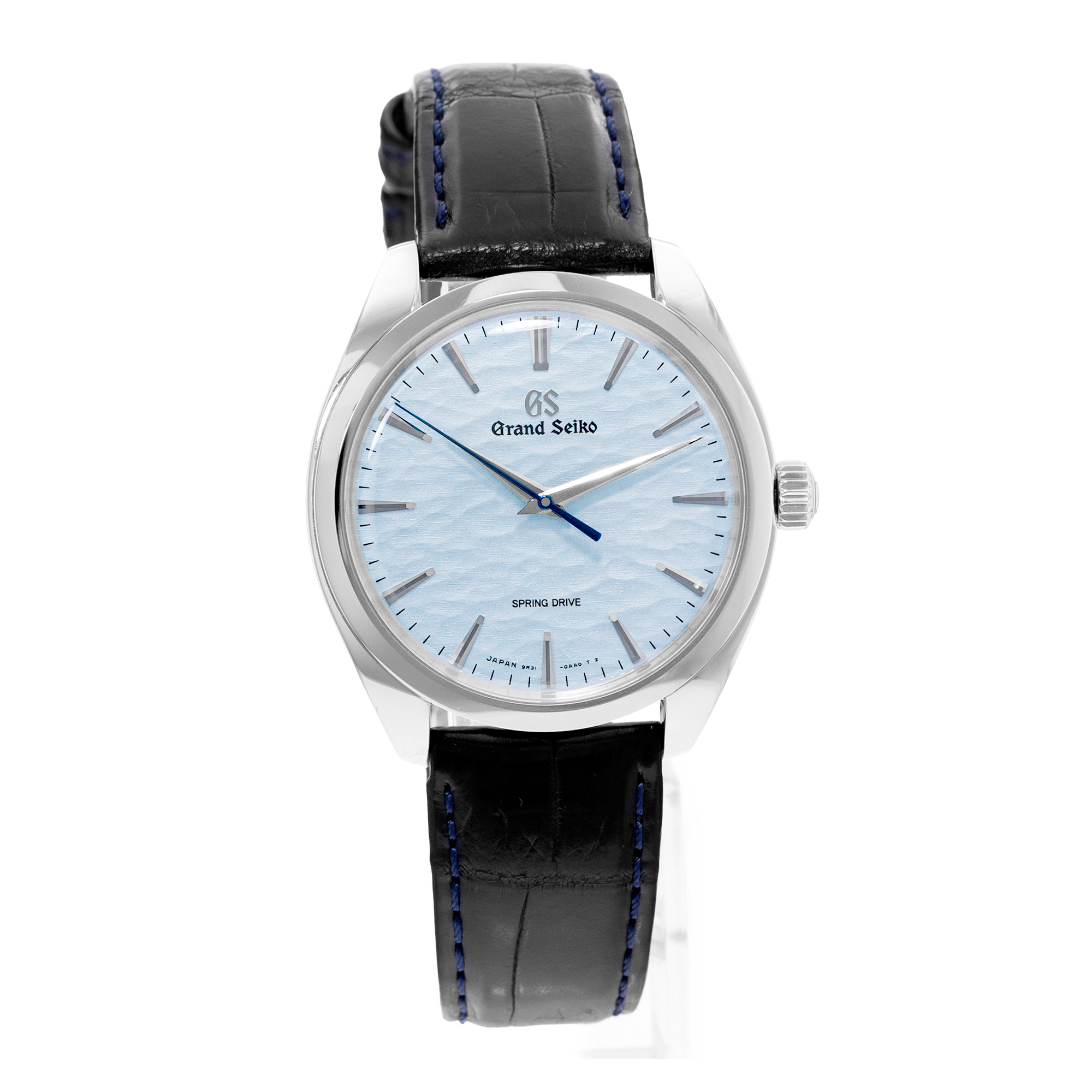 Grand Seiko Elegance Collection SBGY007 38mm Omiwatari Blue Steel Mens Watch thumbnail 6