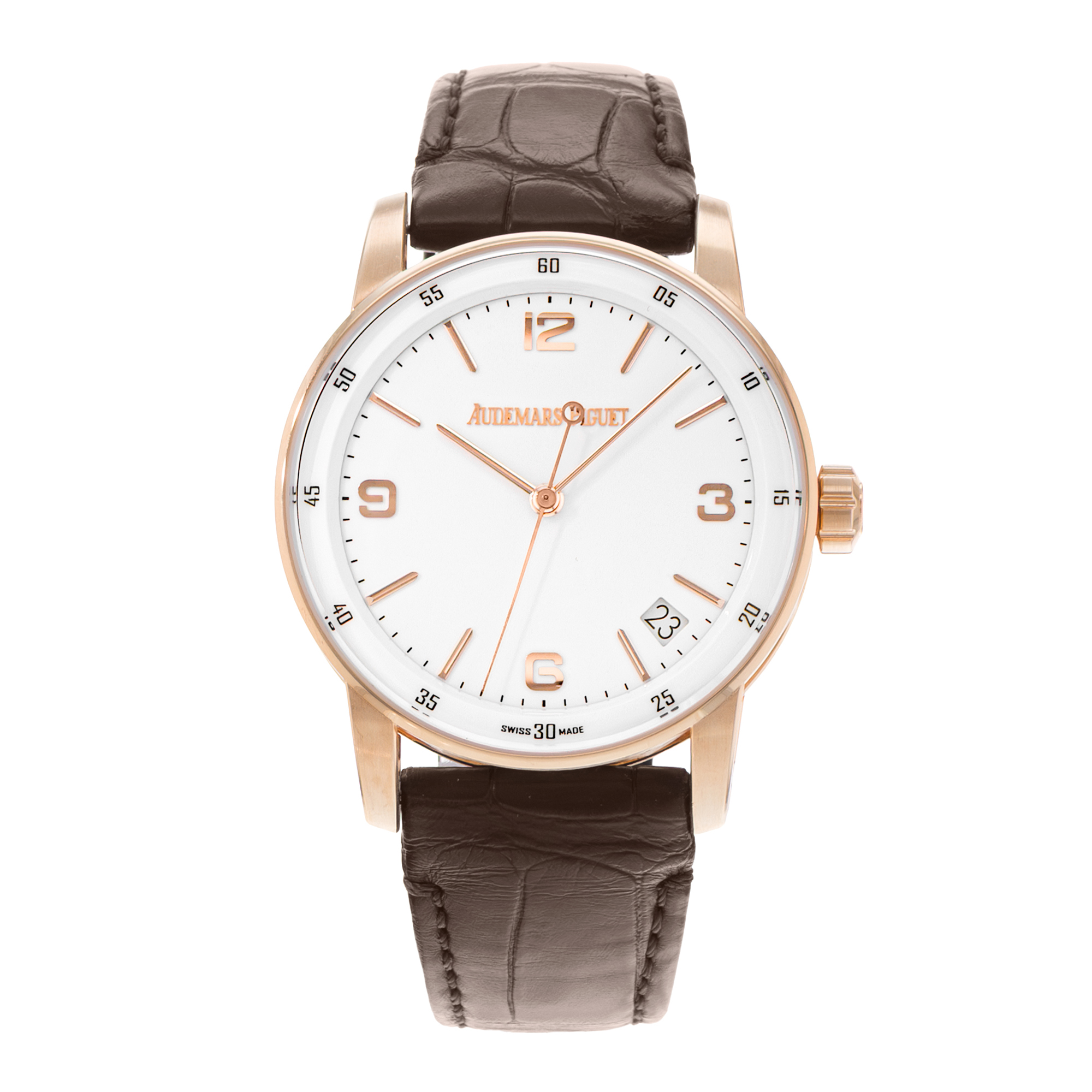 Audemars Piguet Code 11.59 15210OR.OO.A099CR.01 White 18k Rose Gold Mens Watch thumbnail 2