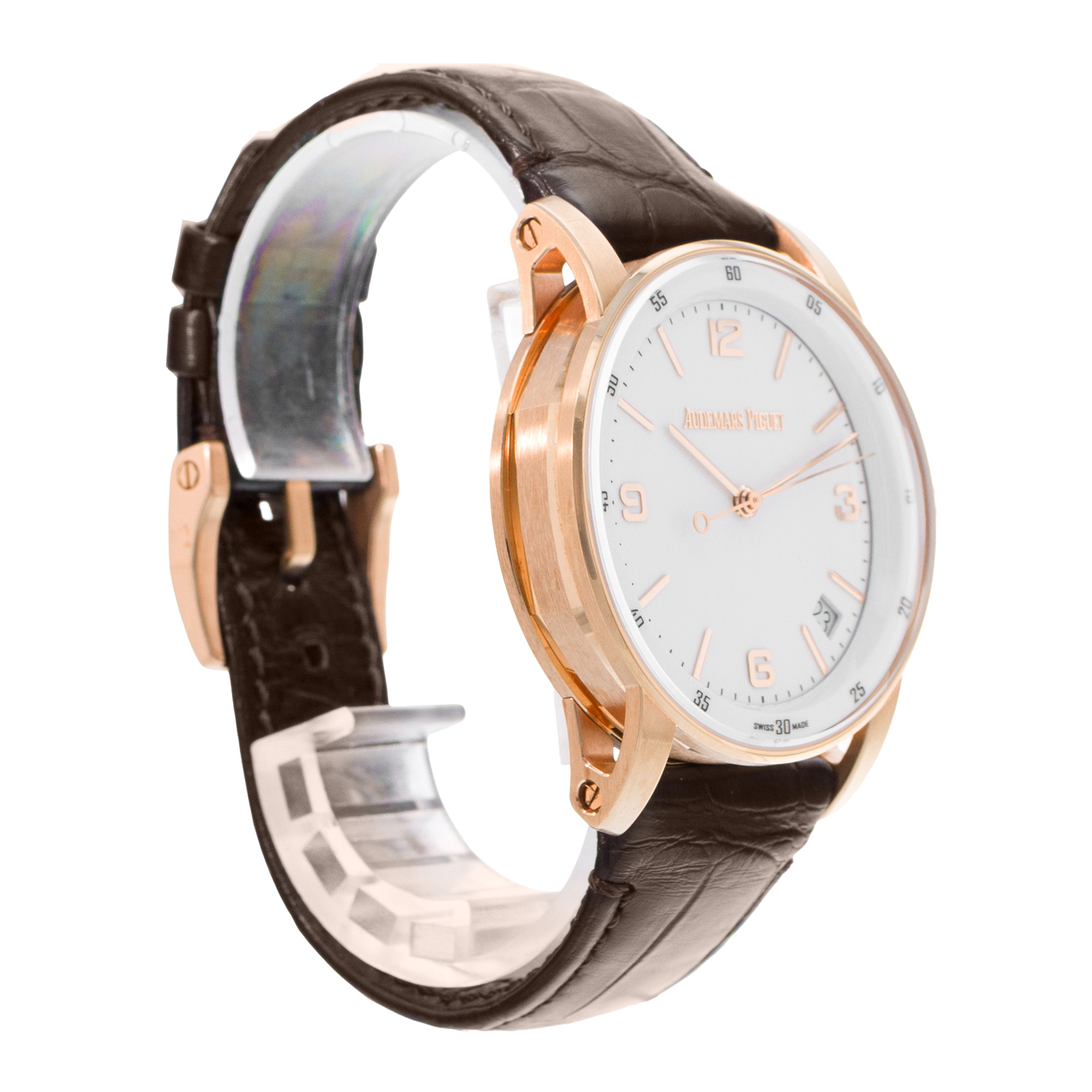 Audemars Piguet Code 11.59 15210OR.OO.A099CR.01 White 18k Rose Gold Mens Watch thumbnail 5