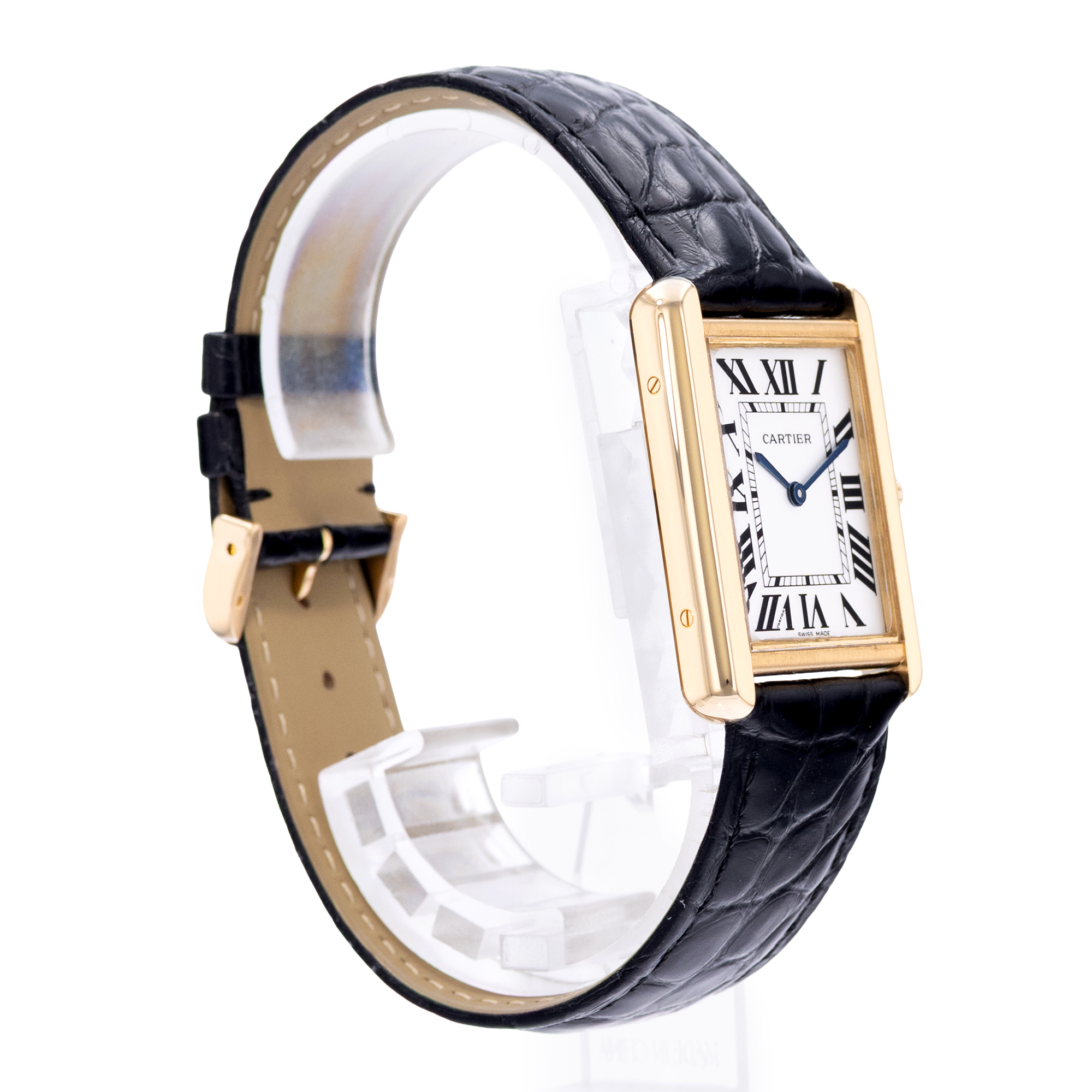 Cartier Tank Solo W5200004 3167 27mm Steel 18k Yellow Gold Mens Watch 2018 thumbnail 5