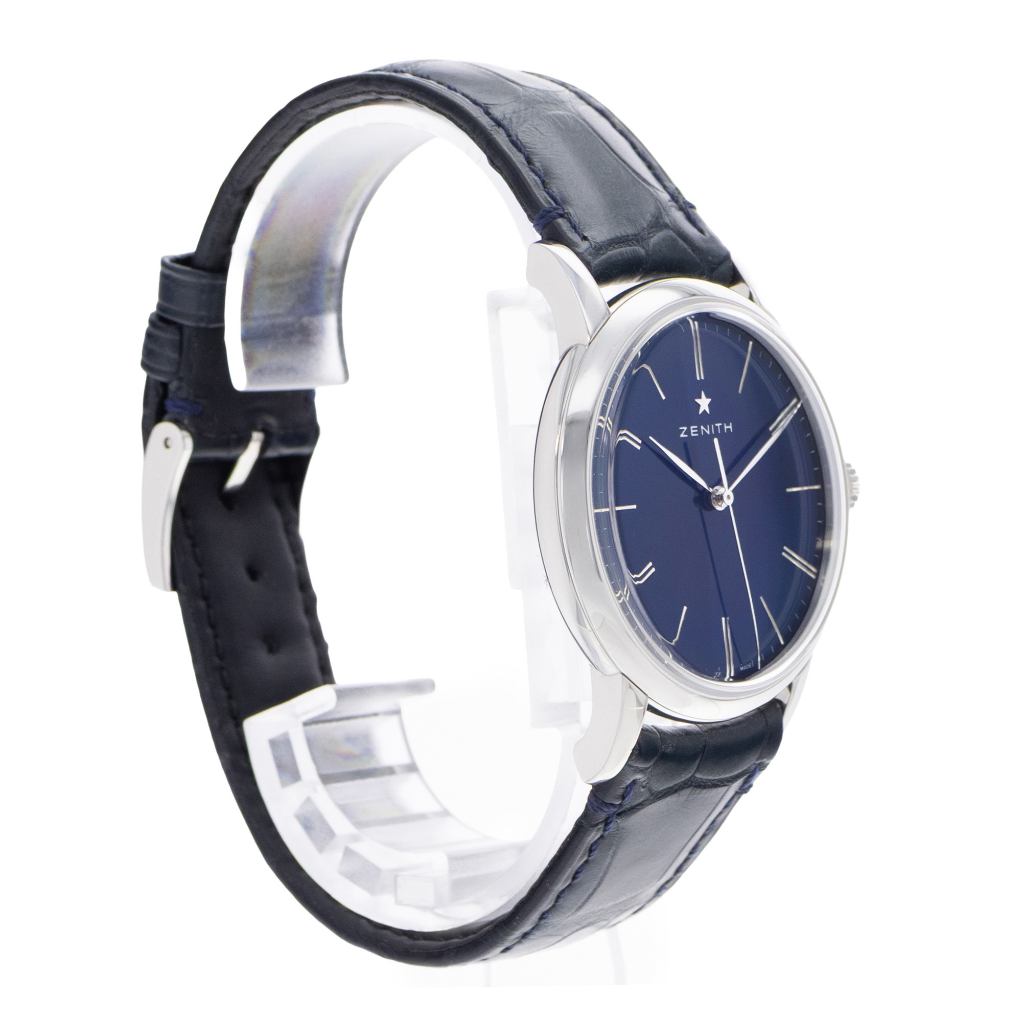 Zenith Elite 03.2290.679/51.C700 39mm Blue Dial Steel Mens Watch thumbnail 5