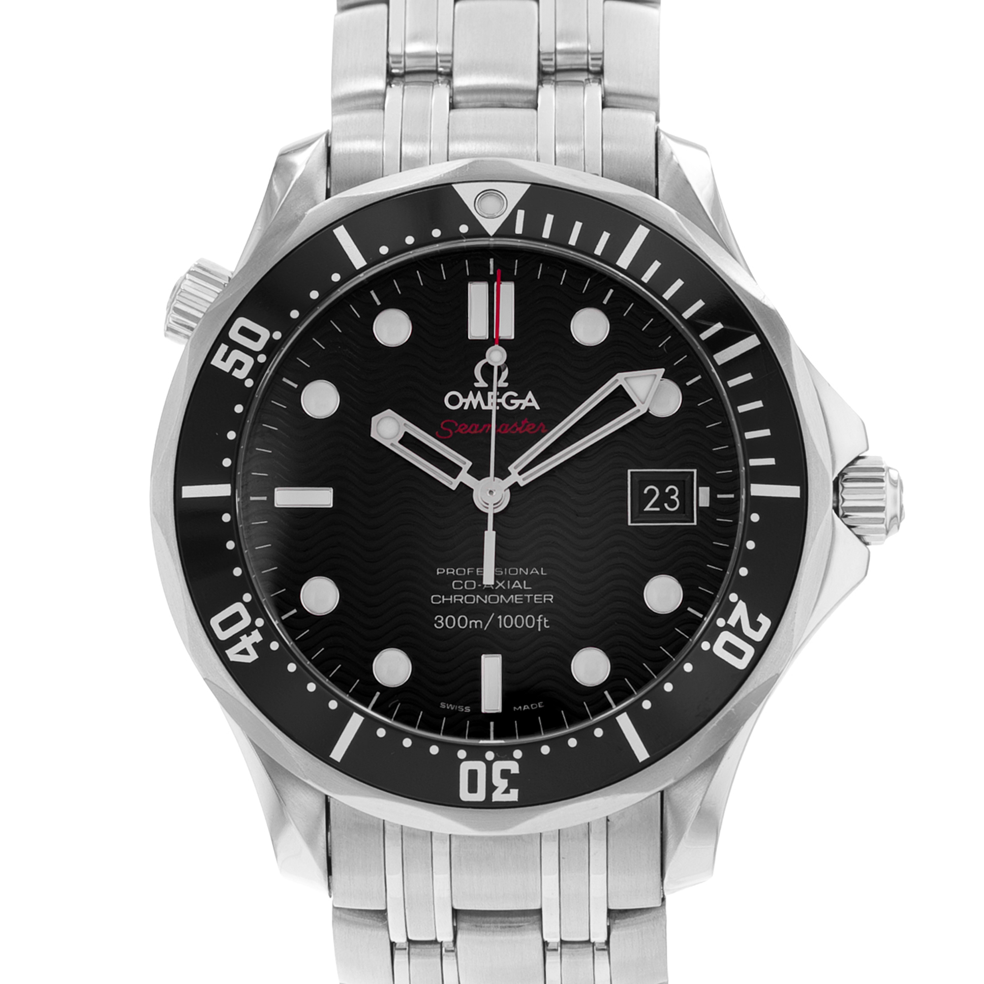 Omega Seamaster Diver 300 M 212.30.41.20.01.002 41mm Black Dial Steel Mens Watch thumbnail 1