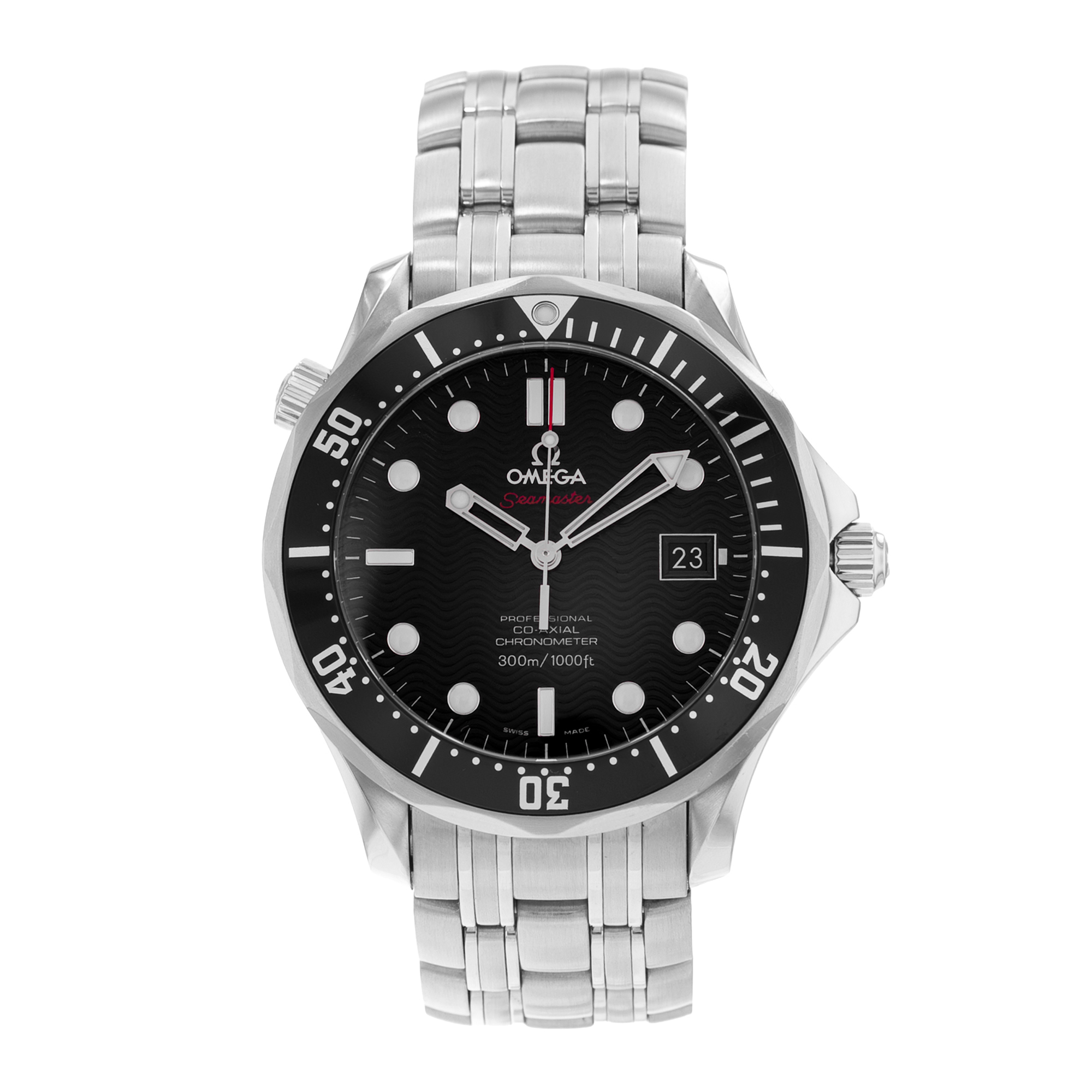 Omega Seamaster Diver 300 M 212.30.41.20.01.002 41mm Black Dial Steel Mens Watch thumbnail 2