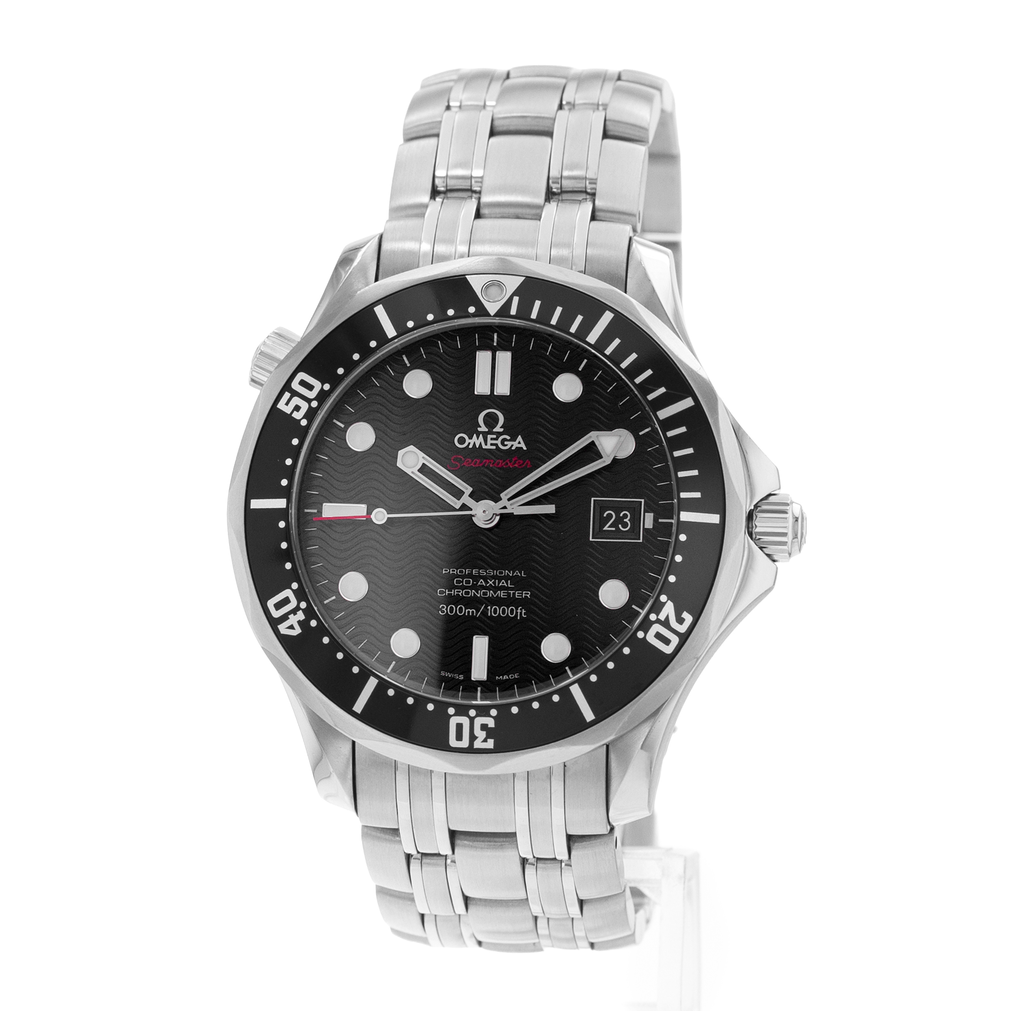 Omega Seamaster Diver 300 M 212.30.41.20.01.002 41mm Black Dial Steel Mens Watch thumbnail 3
