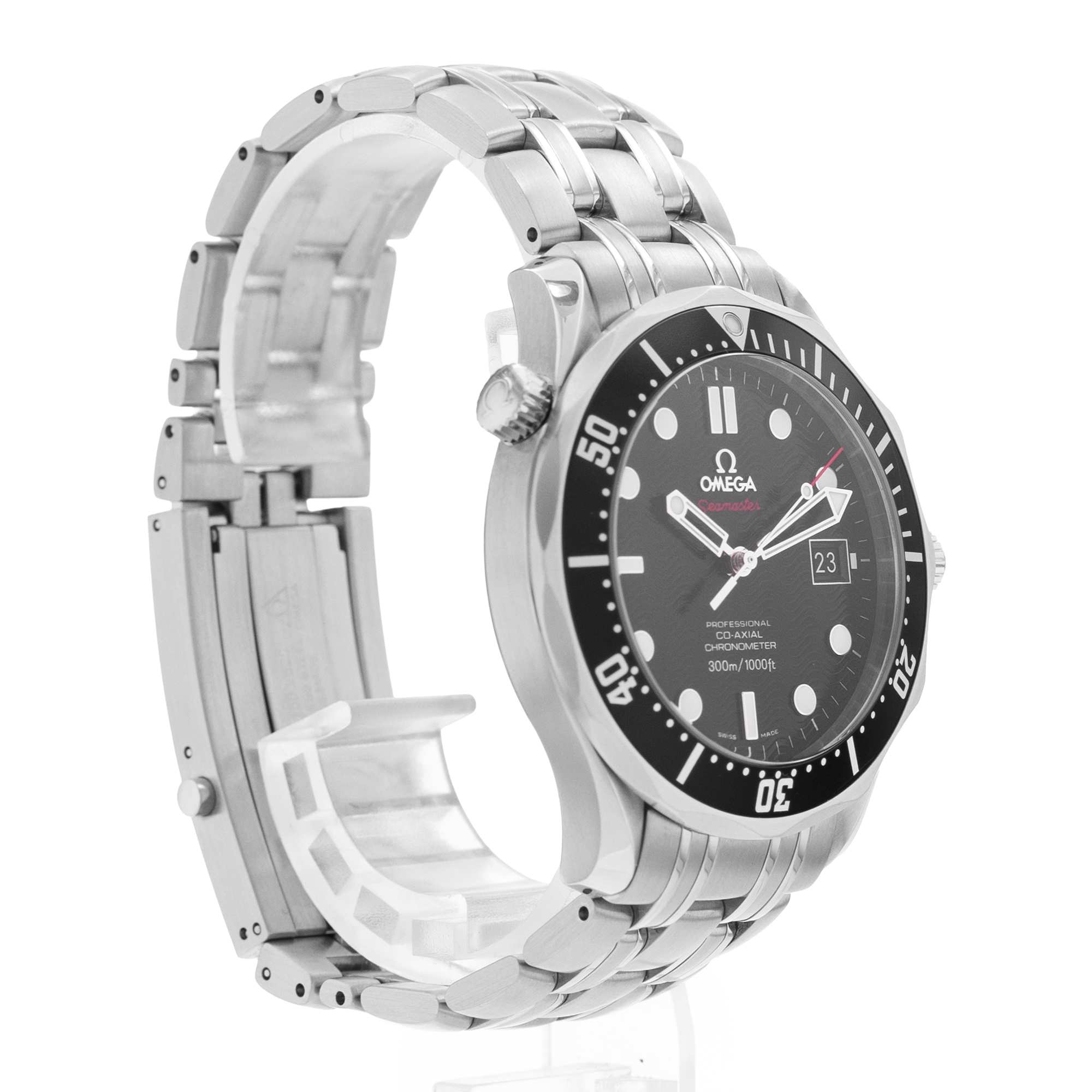Omega Seamaster Diver 300 M 212.30.41.20.01.002 41mm Black Dial Steel Mens Watch thumbnail 5