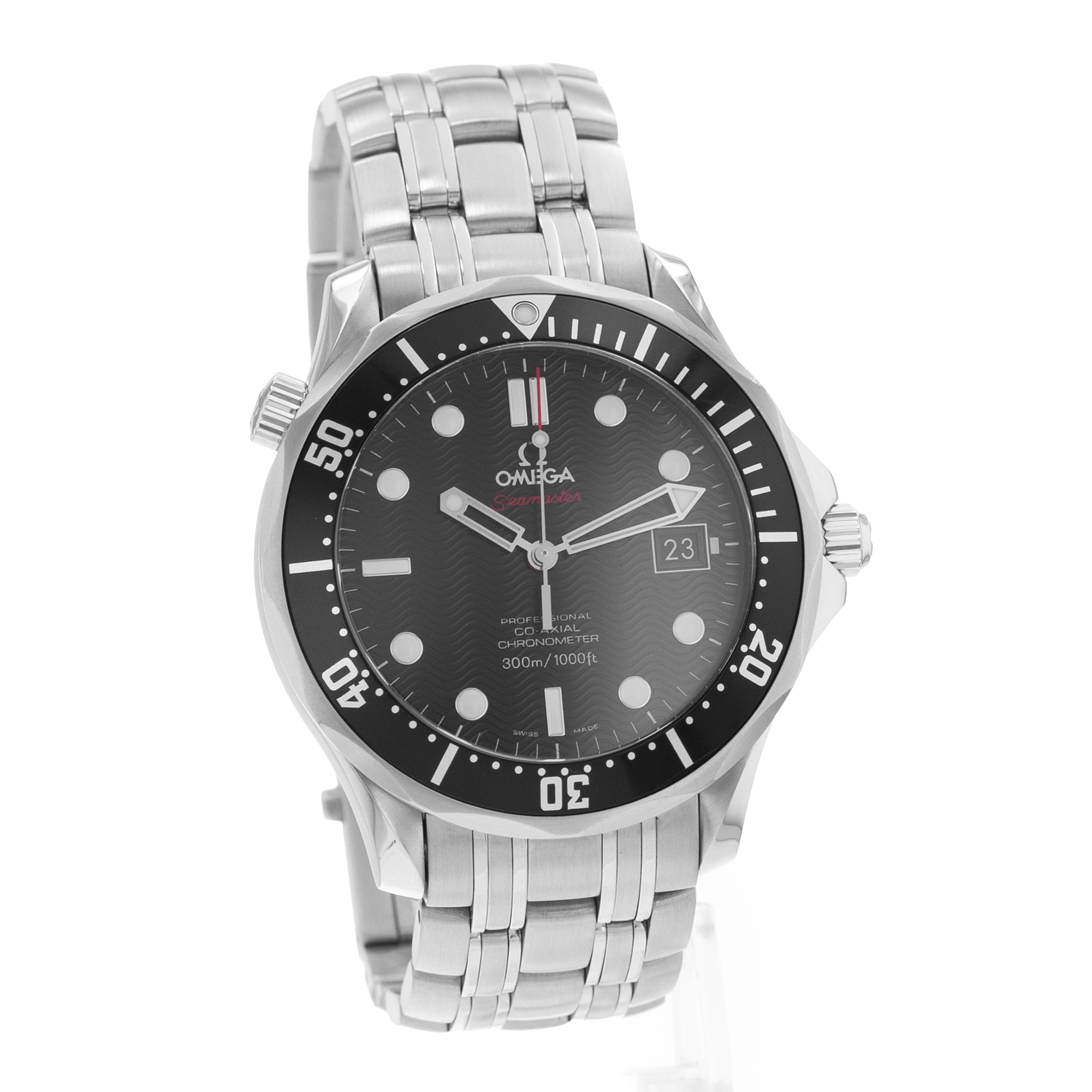 Omega Seamaster Diver 300 M 212.30.41.20.01.002 41mm Black Dial Steel Mens Watch thumbnail 6