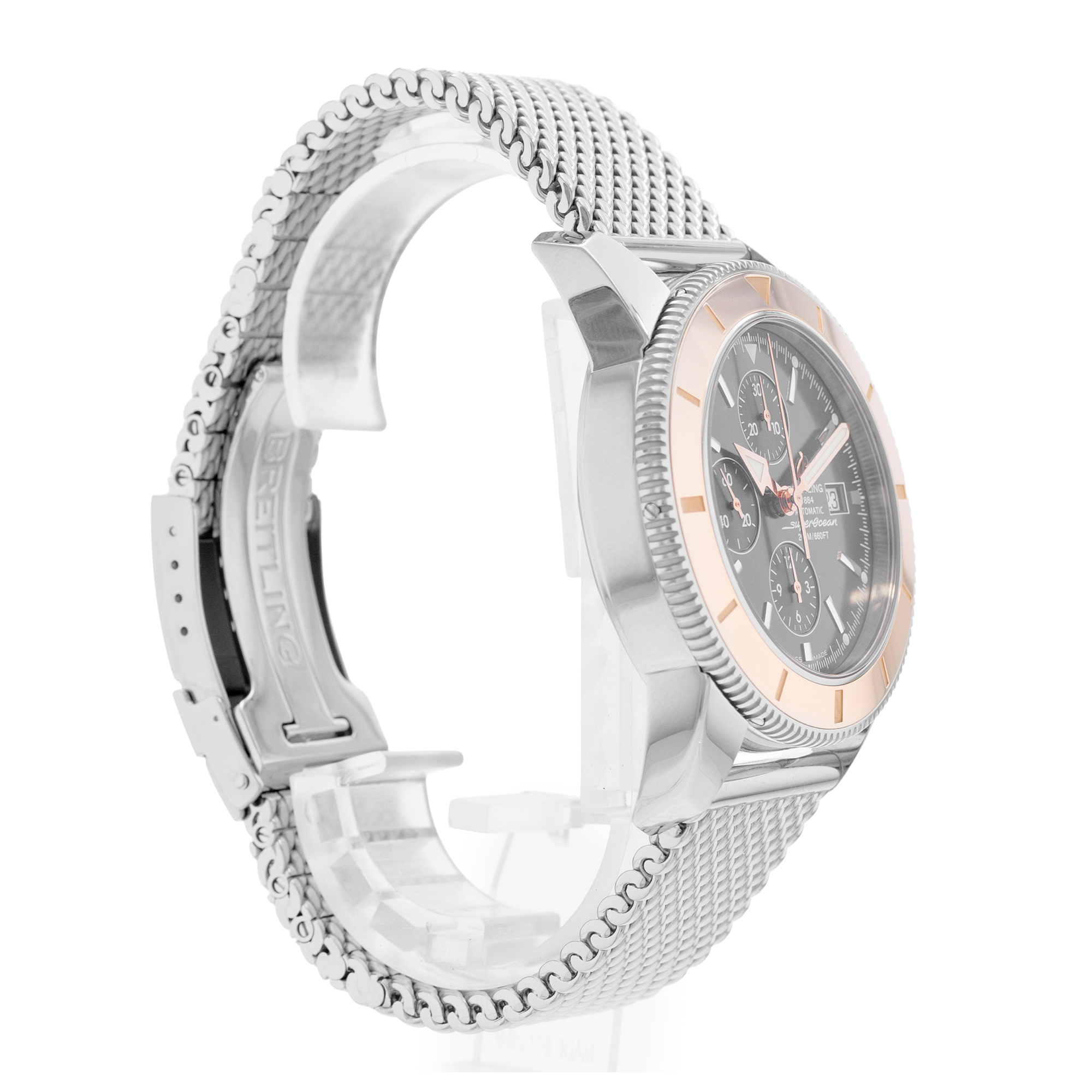 Breitling SuperOcean Heritage U13320/B908 46mm Steel 18k Rose Gold Box Paper thumbnail 6