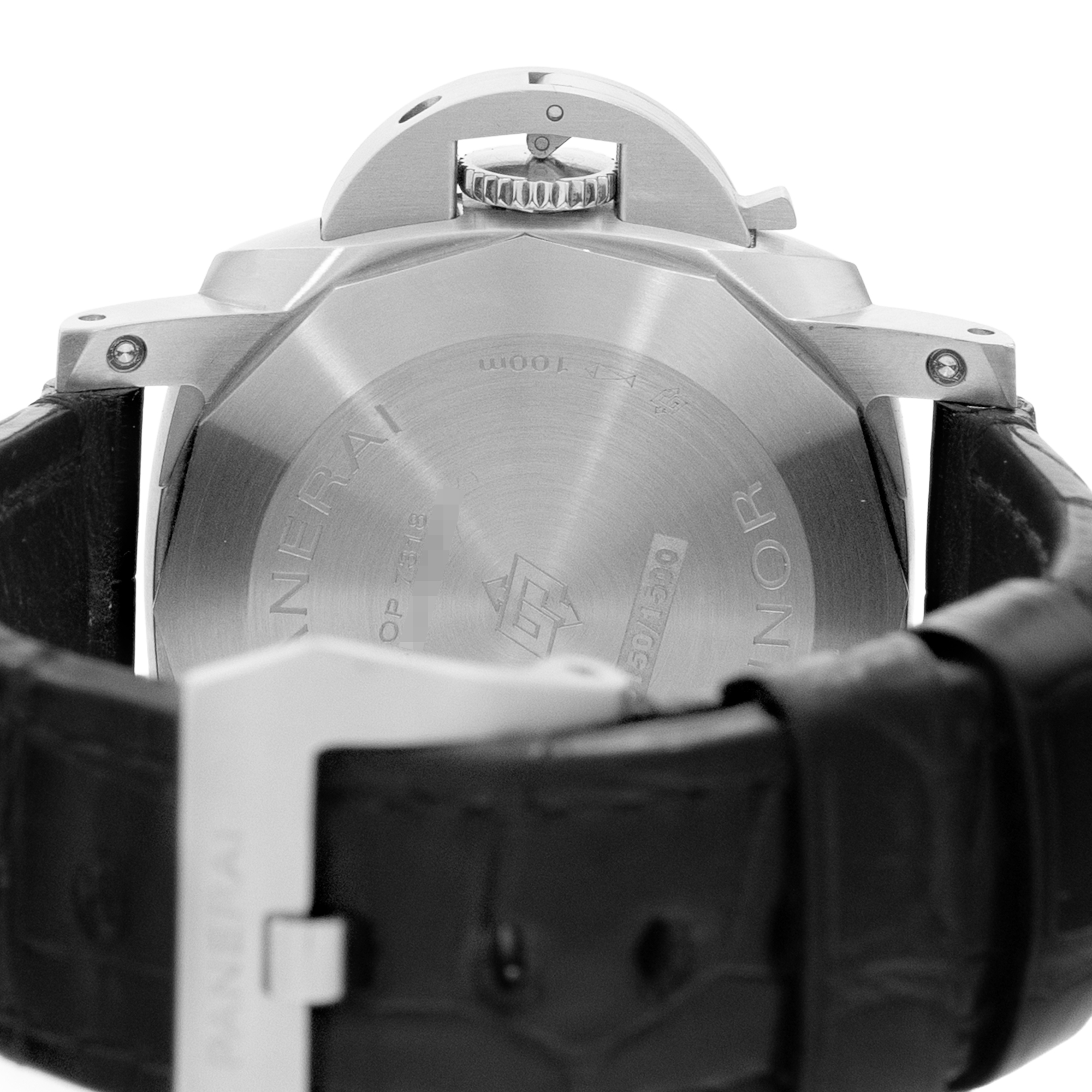 Panerai Luminor Chrono PAM01218 44MM Silver Steel Mens Watch Box thumbnail 8