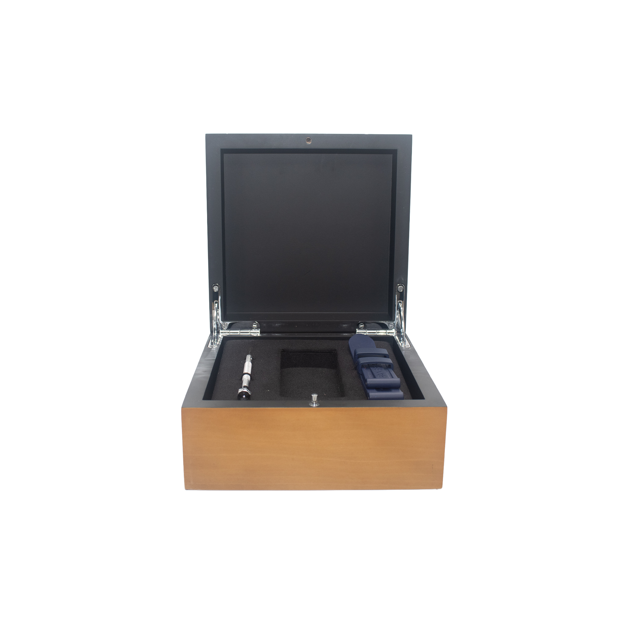 Panerai Luminor Chrono PAM01218 44MM Silver Steel Mens Watch Box thumbnail 9