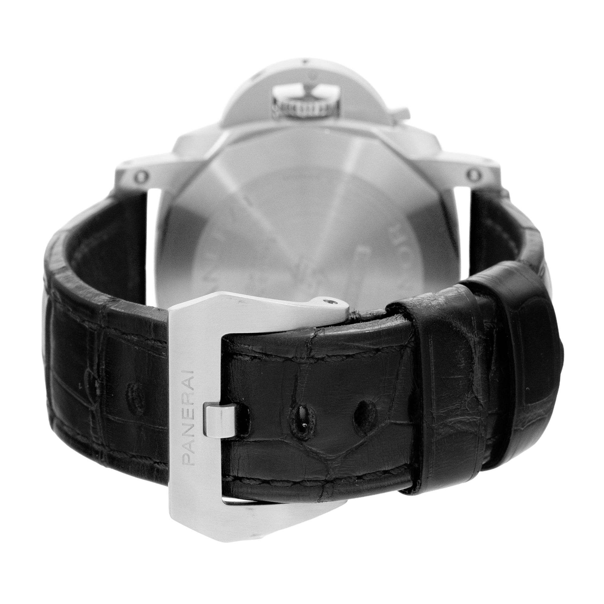 Panerai Luminor Chrono PAM01218 44MM Silver Steel Mens Watch Box thumbnail 7