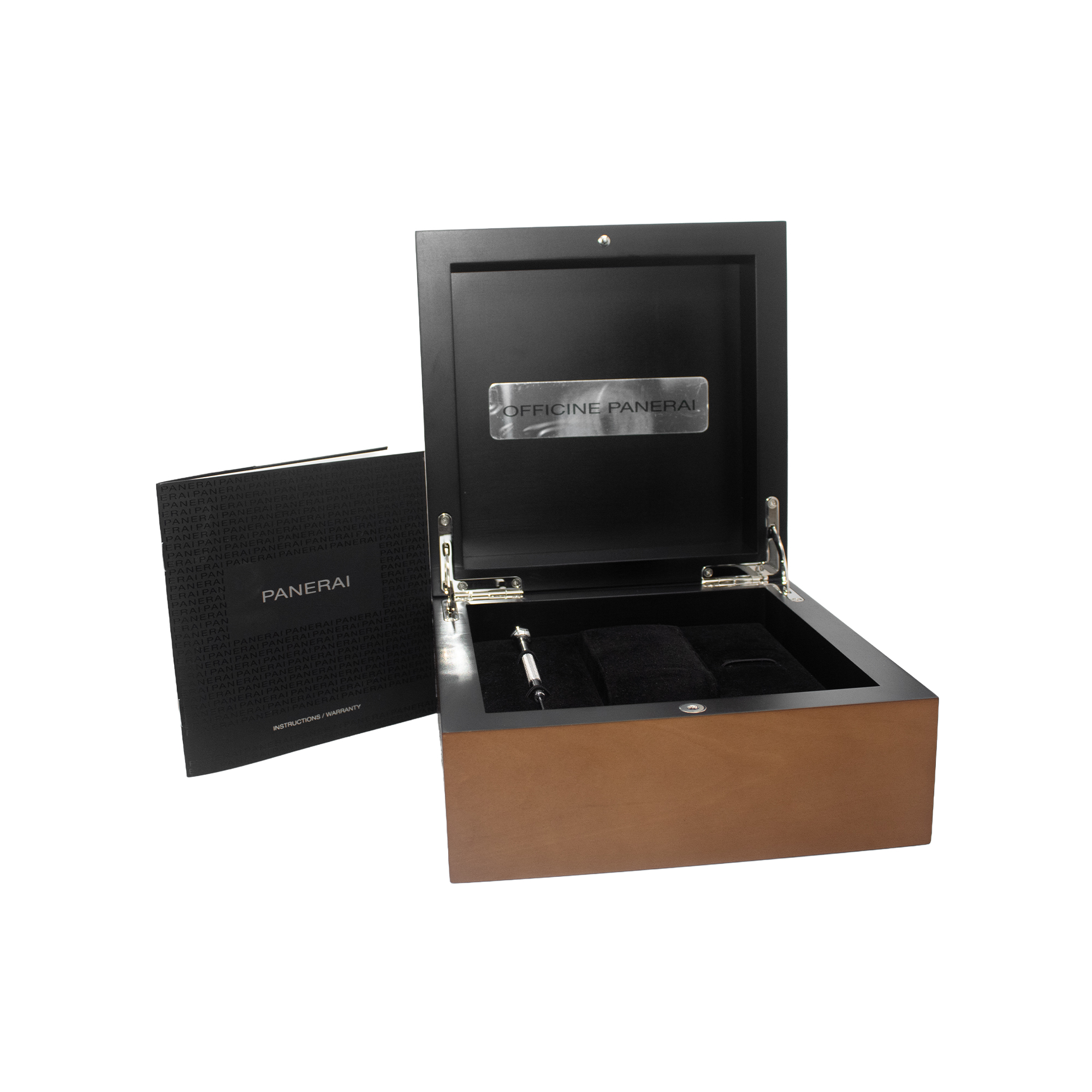 Panerai Radiomir PAM00655 42mm White Arabic Dial Steel Mens Watch Box Card thumbnail 11