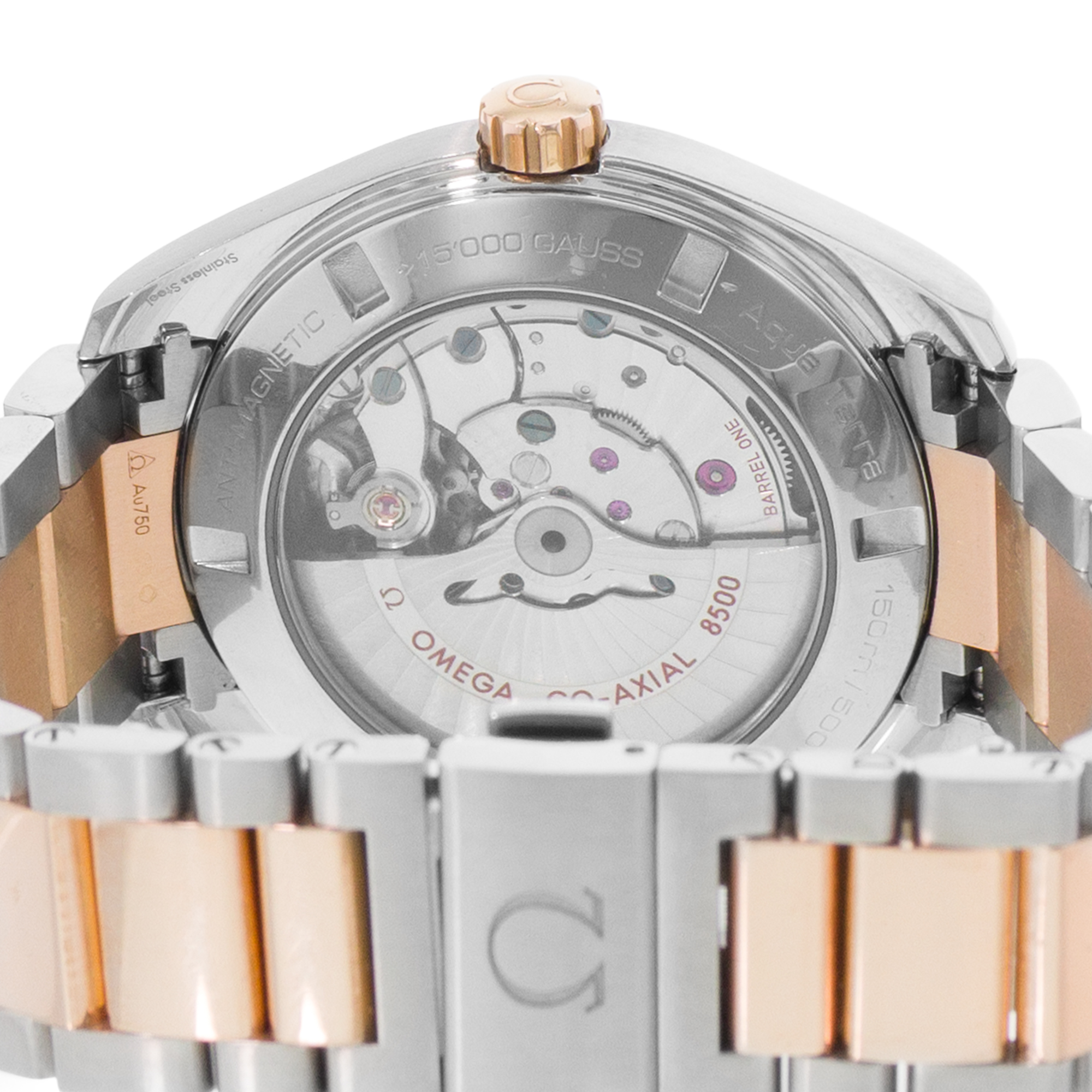 Omega Seamaster Aqua Terra 231.20.42.21.02.001 41mm Silver Steel 18k Rose Gold thumbnail 8