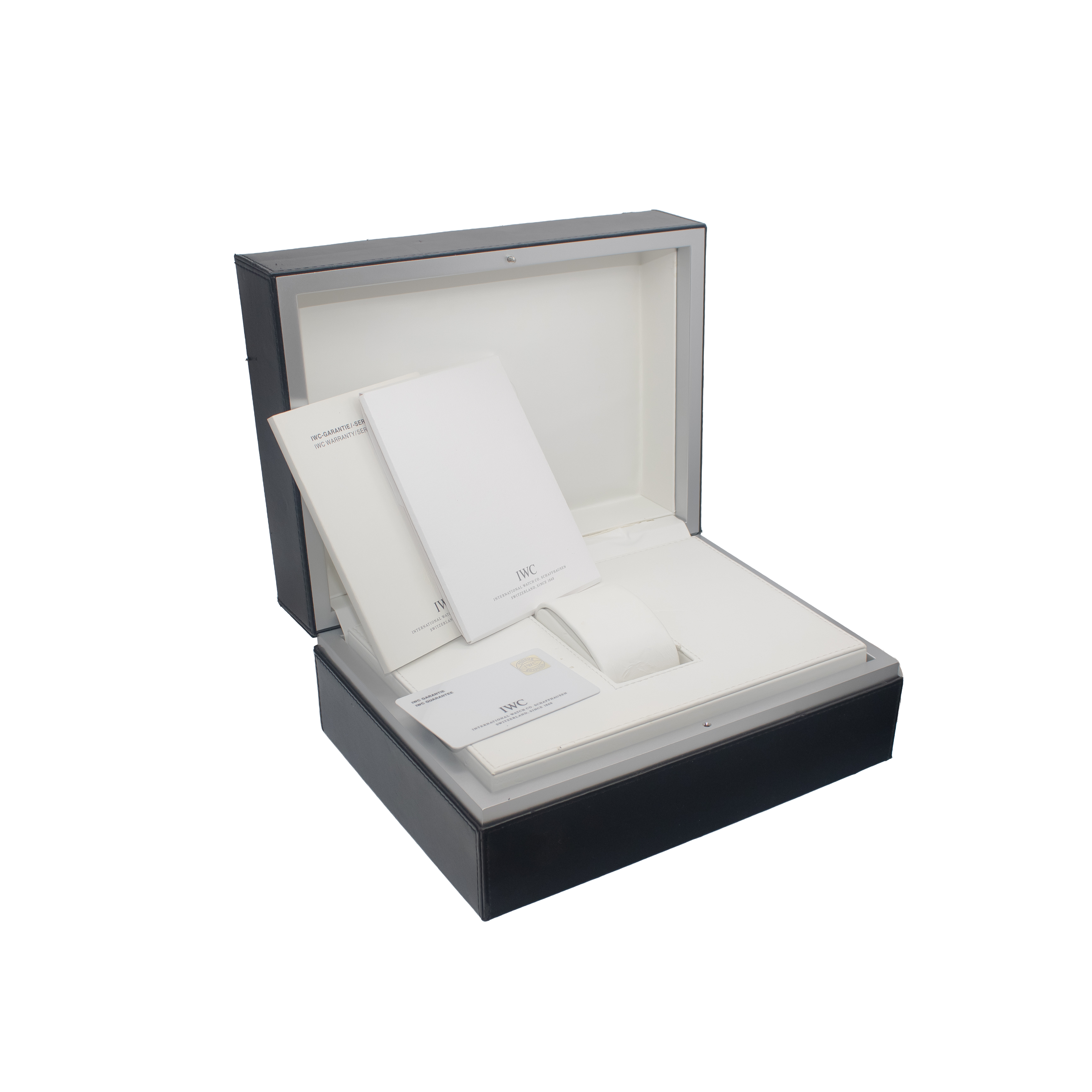 IWC Portuguese Yacht Club Chronograph IW390211 45mm Silver Dial Steel Box Papers thumbnail 10