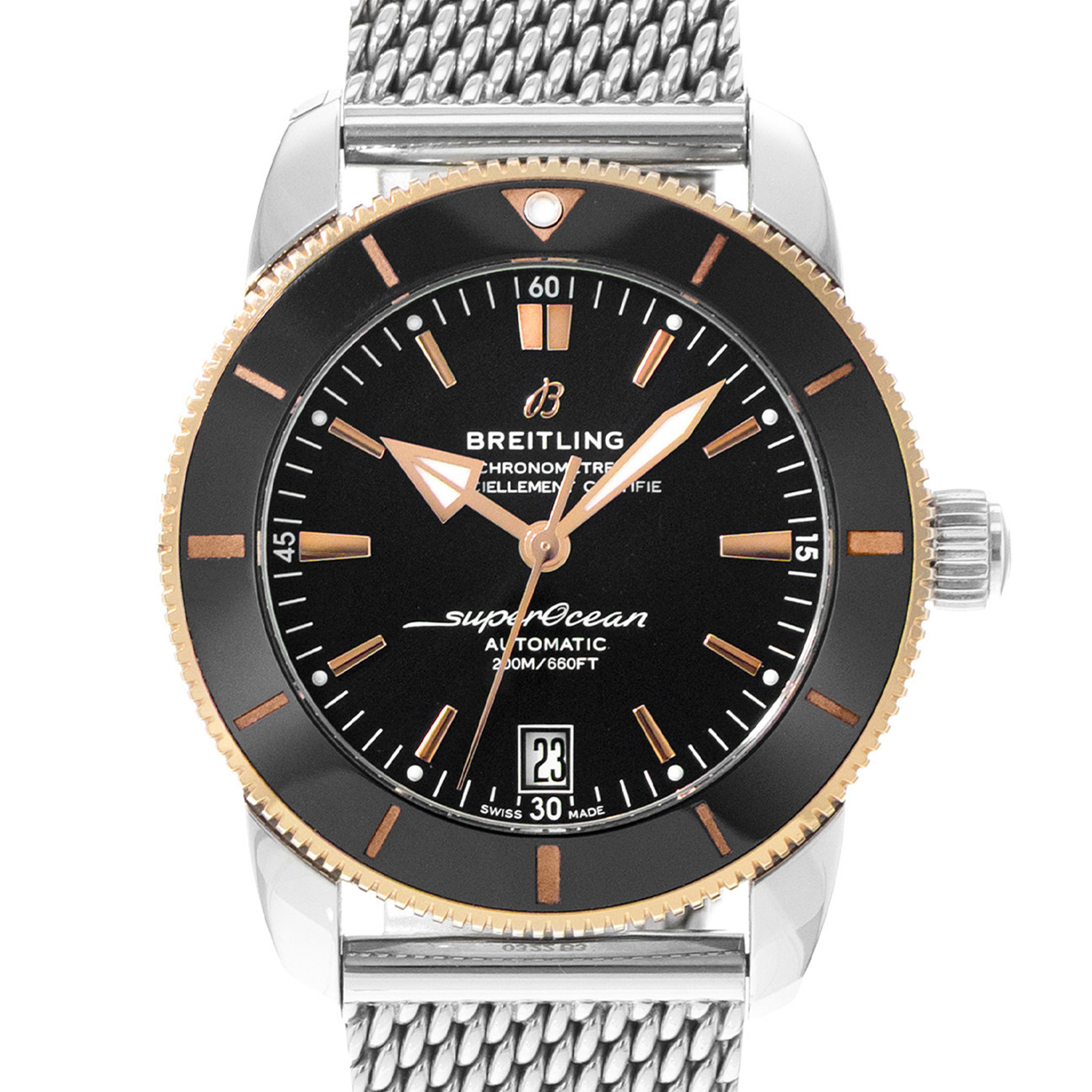 Breitling Superocean Heritage 42 UB2010121B1A1 42mm Steel 18k Red Gold Watch thumbnail 1