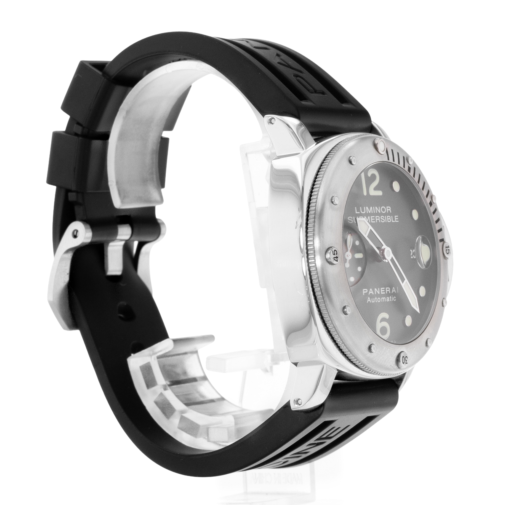 Panerai Luminor Submersible PAM00024 44mm Black Dial Steel Automatic Mens Watch thumbnail 5