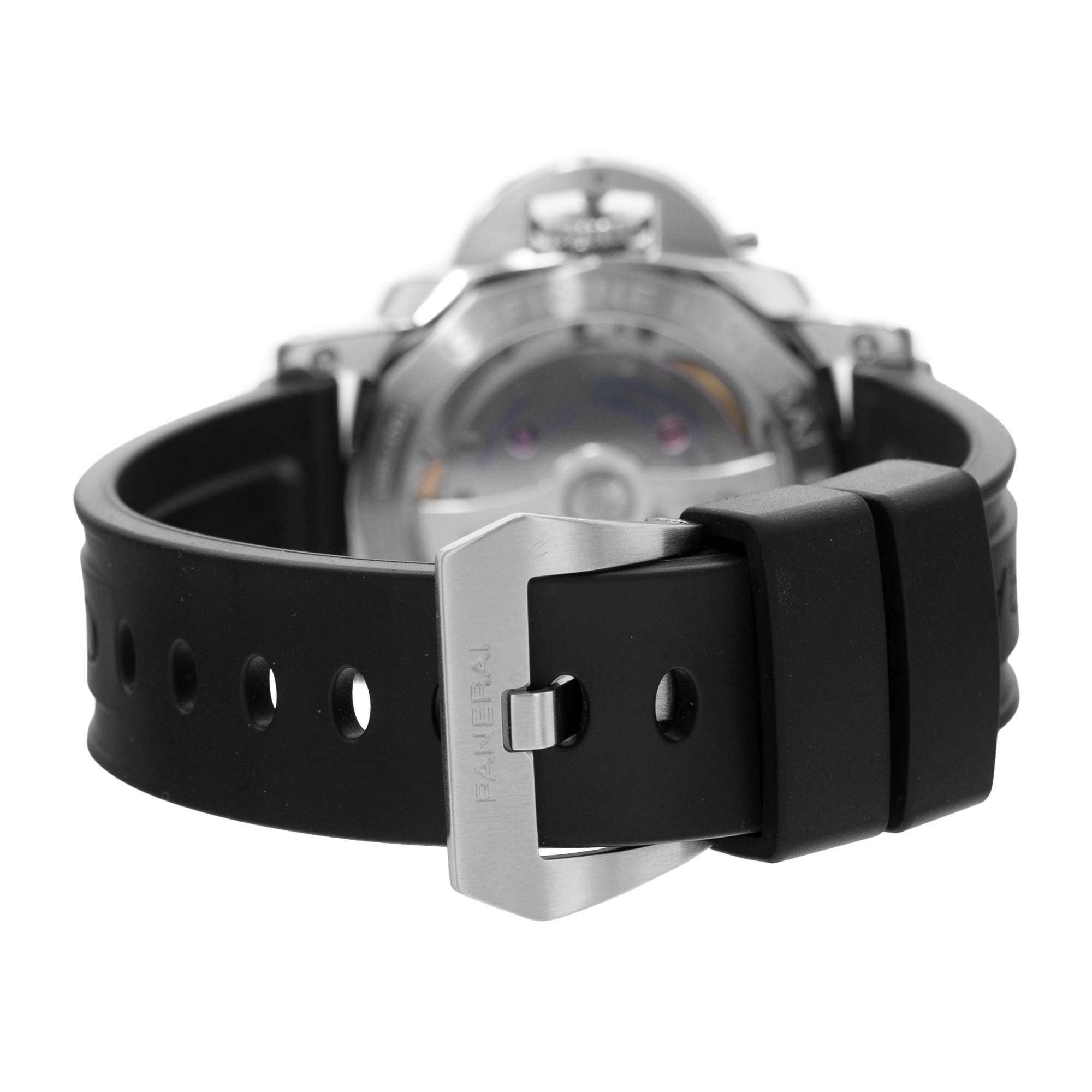 Panerai Luminor Marina PAM01523 42mm White Arabic Dial Steel Mens Watch thumbnail 7
