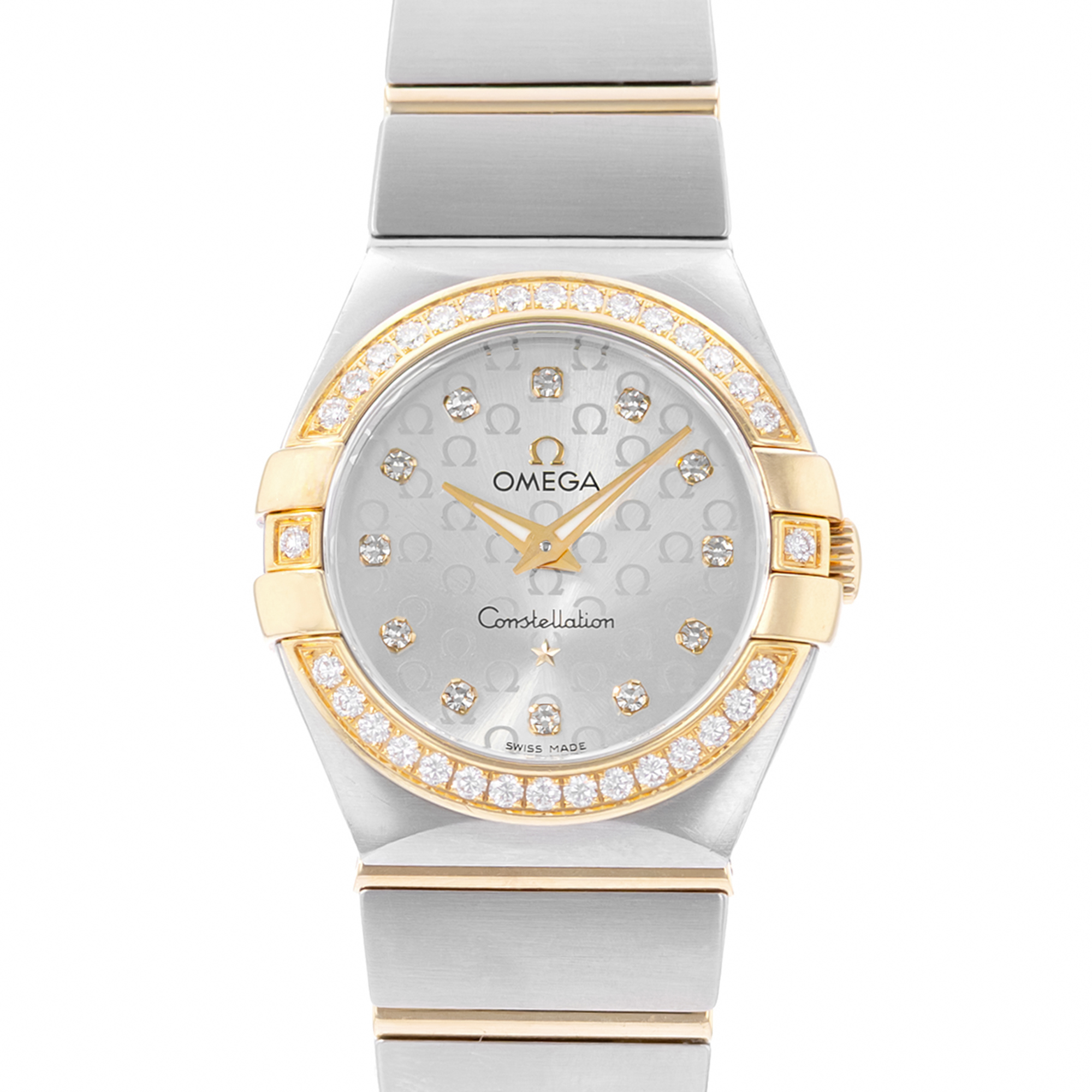 Omega Constellation Quartz 123.25.60.52.002 27mm Diamonds Steel Yellow Gold thumbnail 1