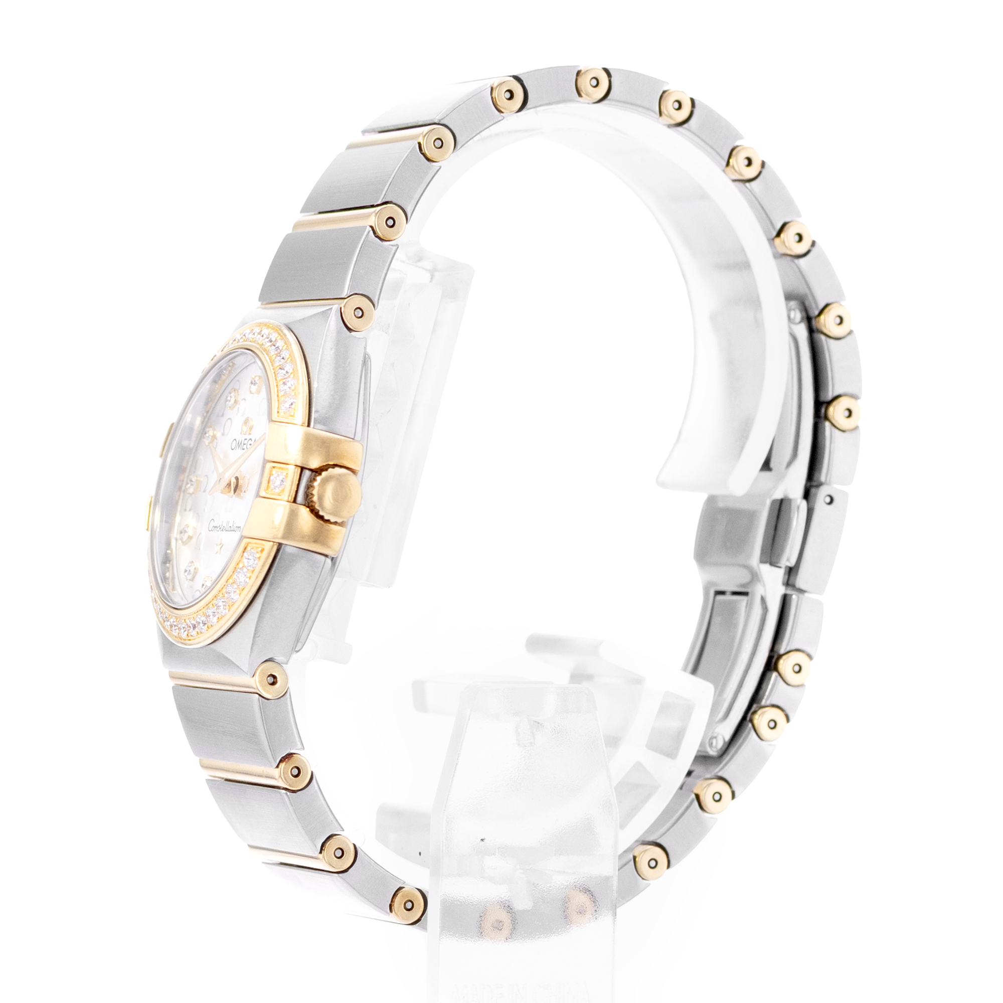 Omega Constellation Quartz 123.25.60.52.002 27mm Diamonds Steel Yellow Gold thumbnail 5