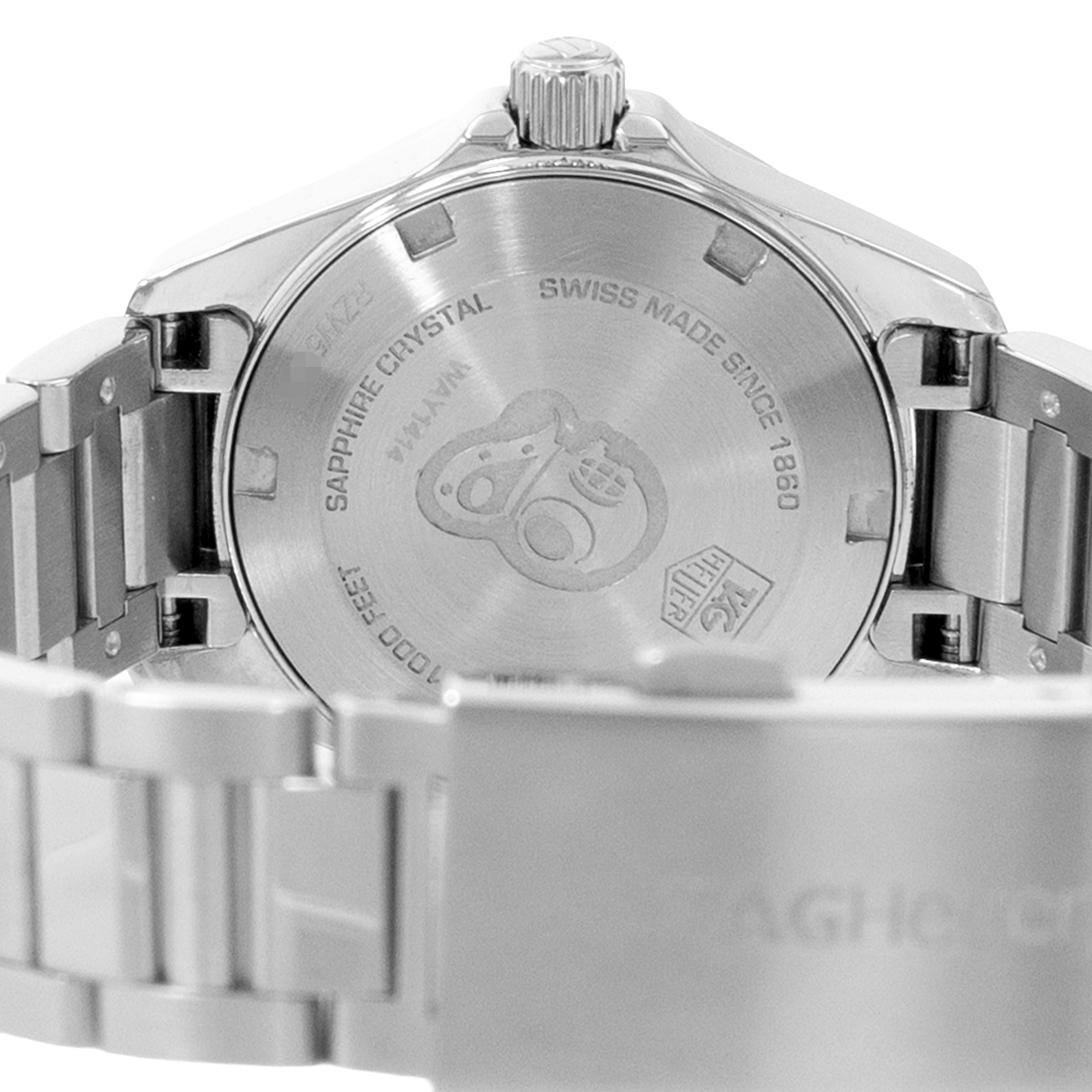 Tag Heuer Aquaracer Lady WAY1414.BA0920 Factory Diamond MOP Steel Watch 2015 thumbnail 9